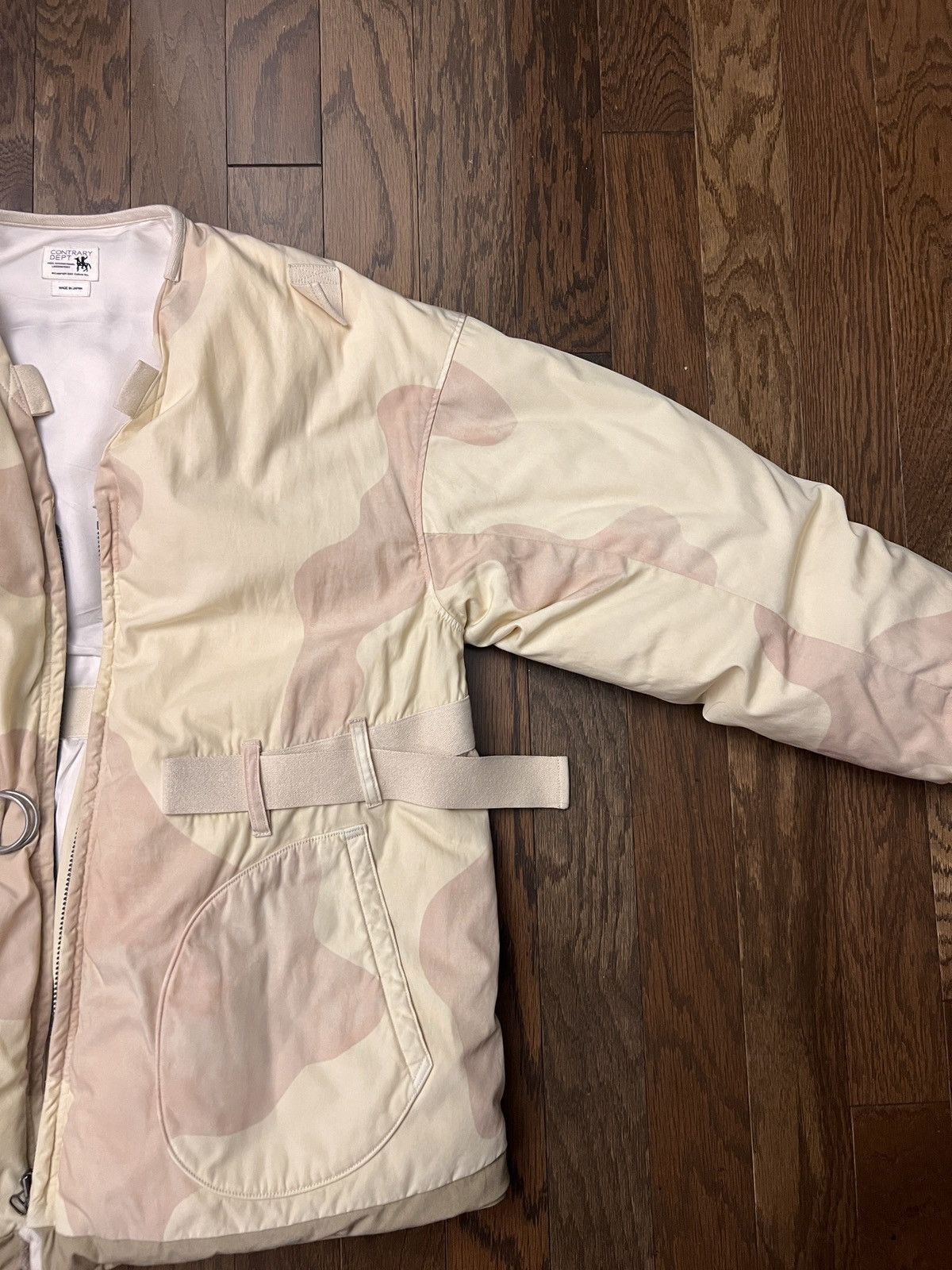 Visvim visvim contrary dept harrier down jkt jacket ivory camo 3 Size US L / EU 52-54 / 3 - 3 Thumbnail