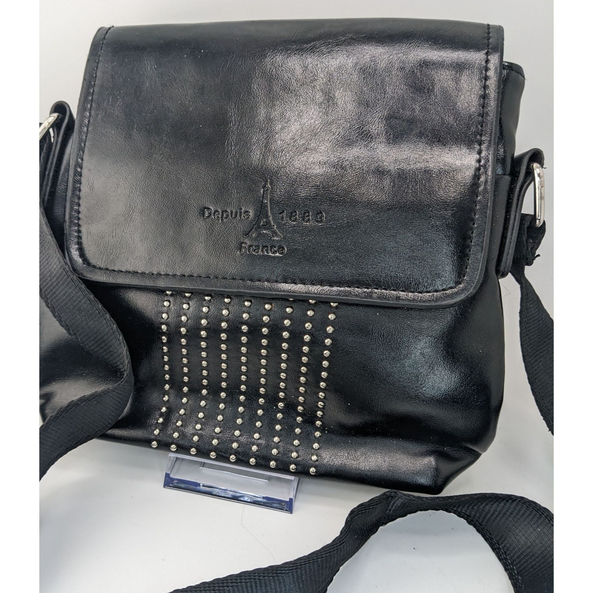 Other Depuis 1889 Paris France Souvenir Black Crossbody Bag With S Size ONE SIZE - 7 Thumbnail