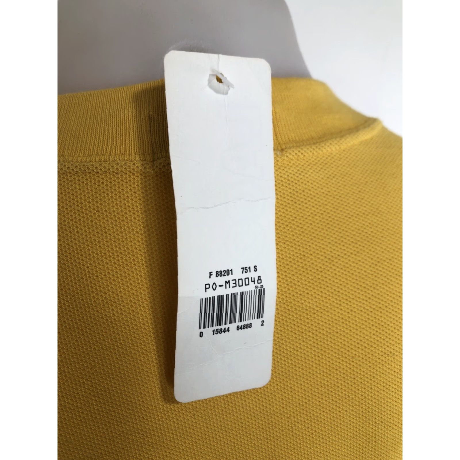 Lacoste LACOSTE Sweatshirt Pullover Thermal Embroidered Crocodile Yellow S Men - OLD STOCK NEW w TAGS Sm Tag - Vintage? No - - Size US S / EU 44-46 / 1 - 5 Thumbnail