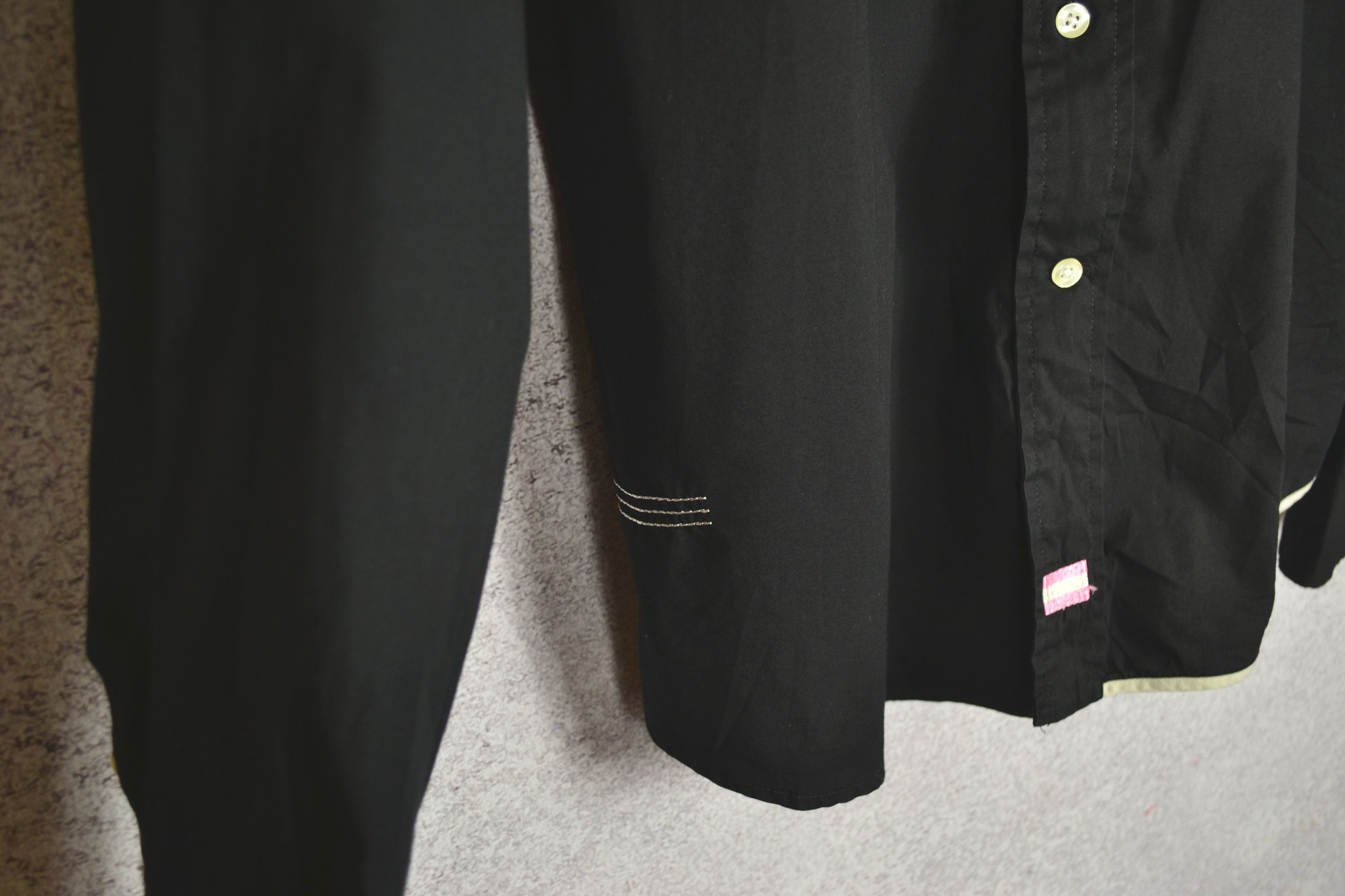 La Martina La Martina Queens Polo Society Black Long Sleeve Shirt Size US XL / EU 56 / 4 - 5 Thumbnail