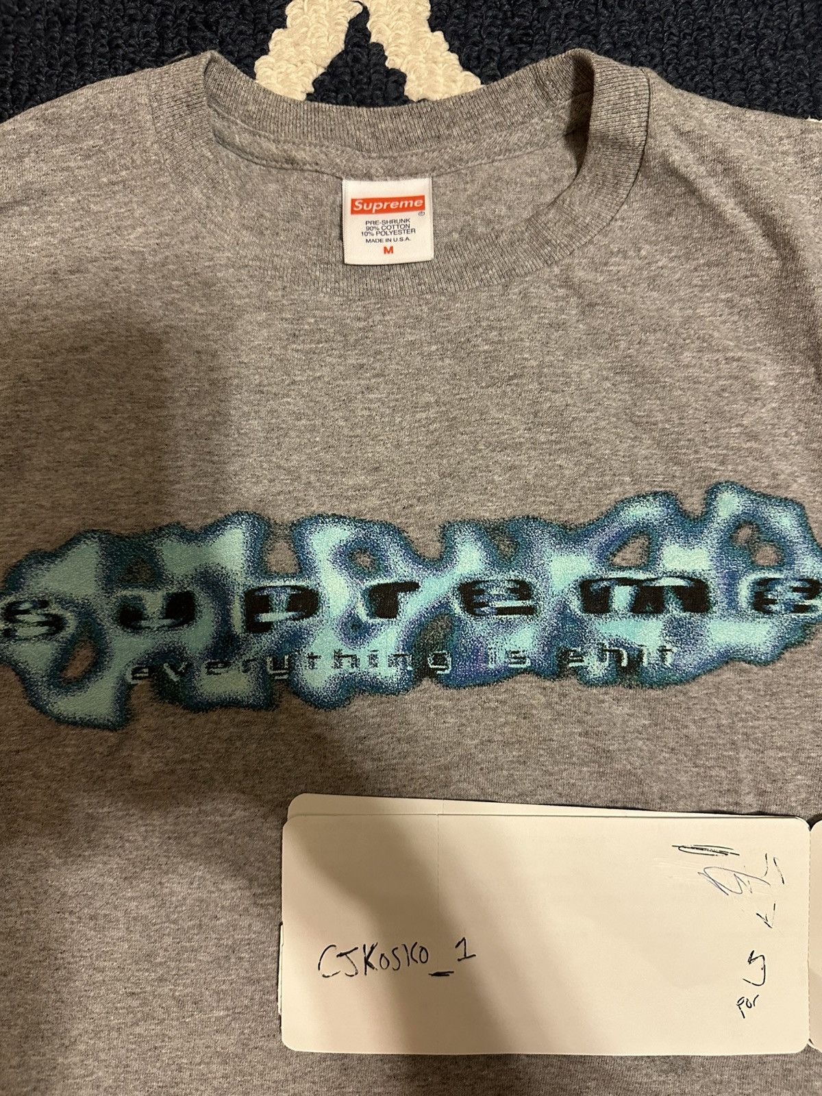 Supreme Supreme everything is shit Tee Size US M / EU 48-50 / 2 - 2 Thumbnail