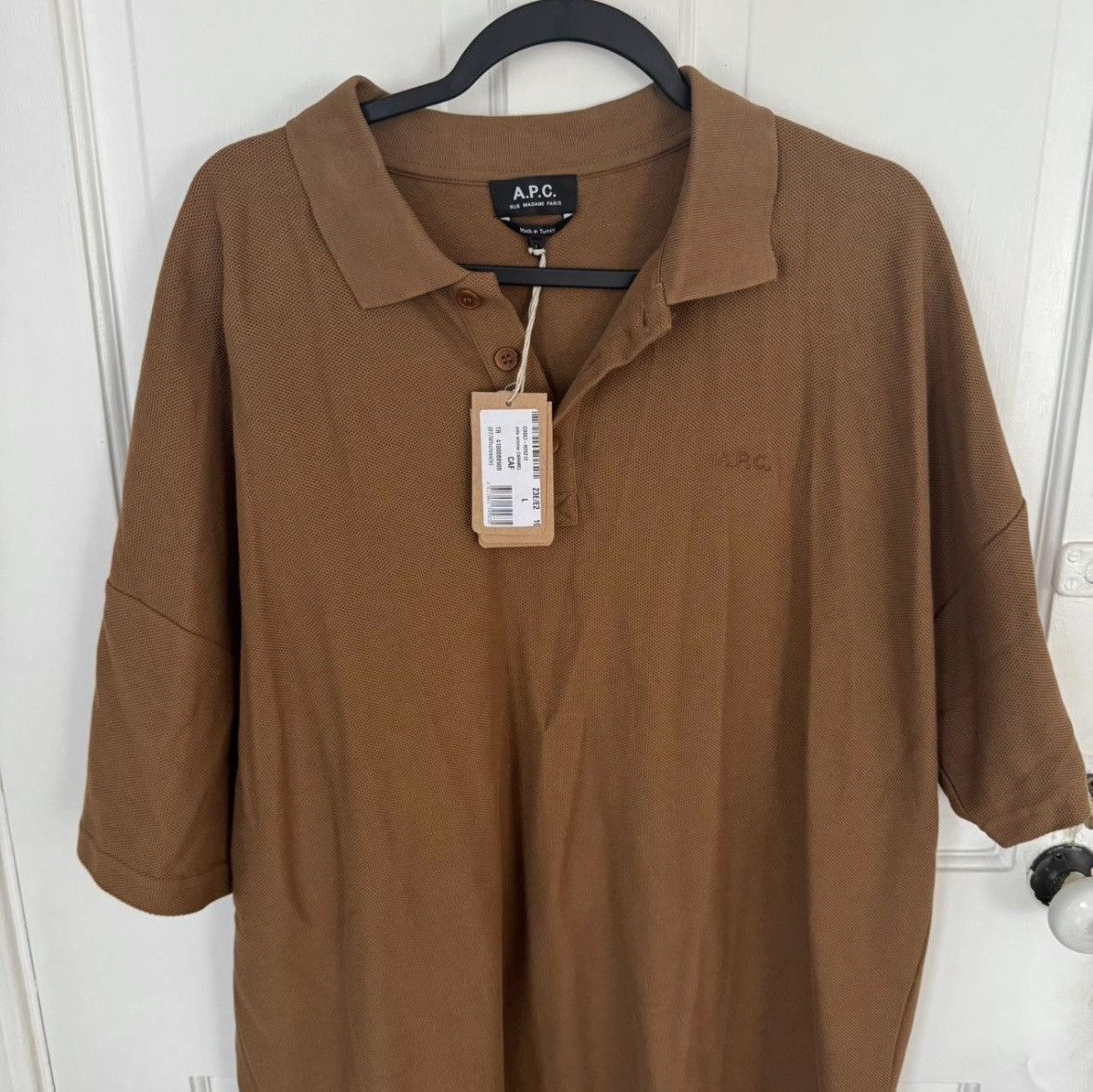 A.P.C. APC LOOSE FIT POLO BNWT Size US L / EU 52-54 / 3 - 1 Thumbnail