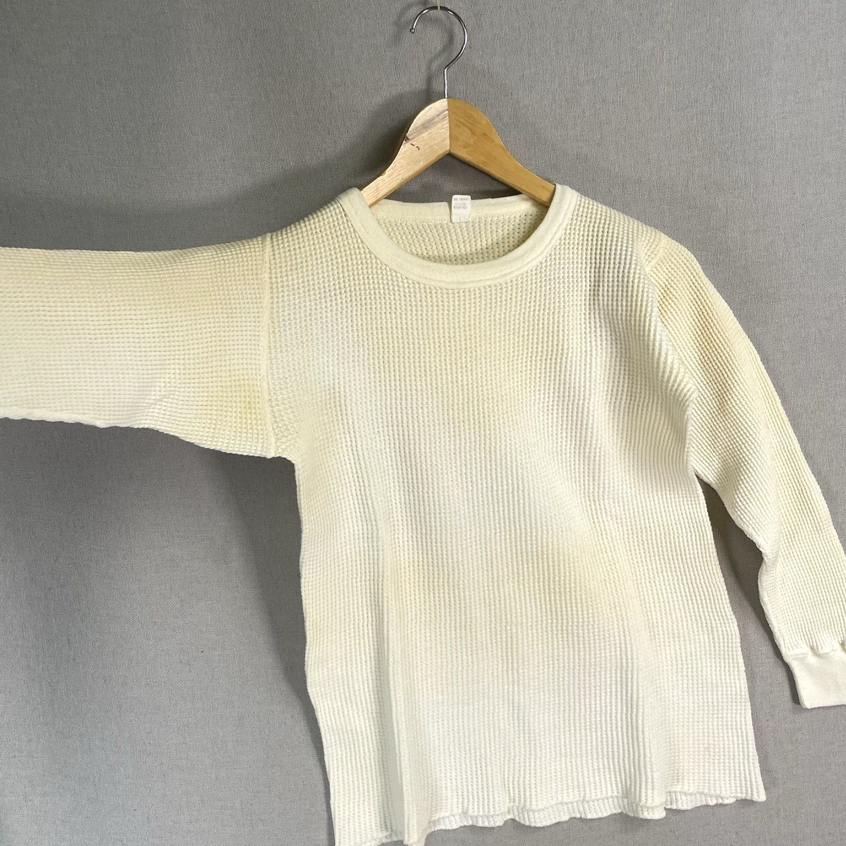 Sears VINTAGE Sears T Shirt Womens Medium Cotton White 1960s 50s 60s Flaw Size M / US 6-8 / IT 42-44 - 4 Thumbnail