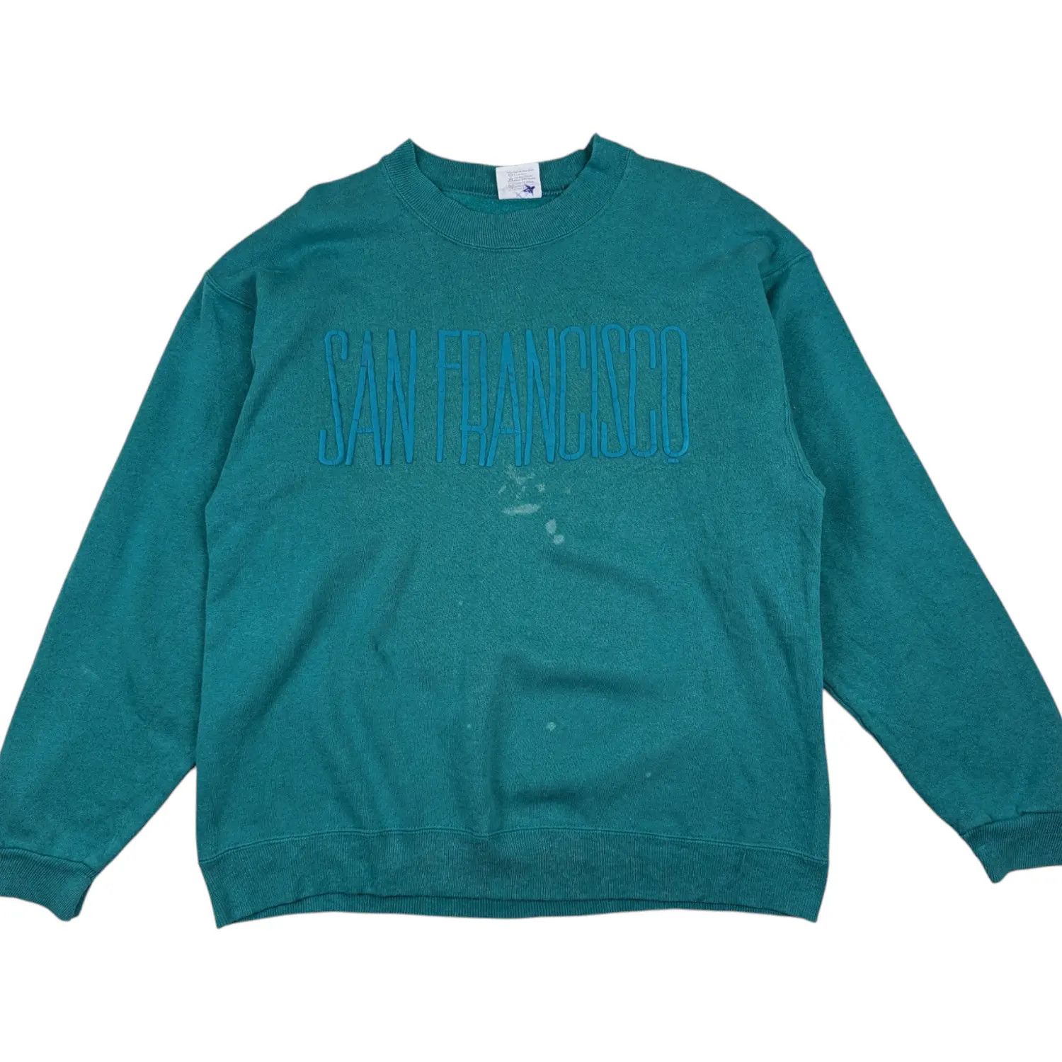 Hanes × Vintage Vintage 90's SAN FRANCISCO Big Spell Out Souvenir Jumper Size L / US 10 / IT 46 - 2 Thumbnail