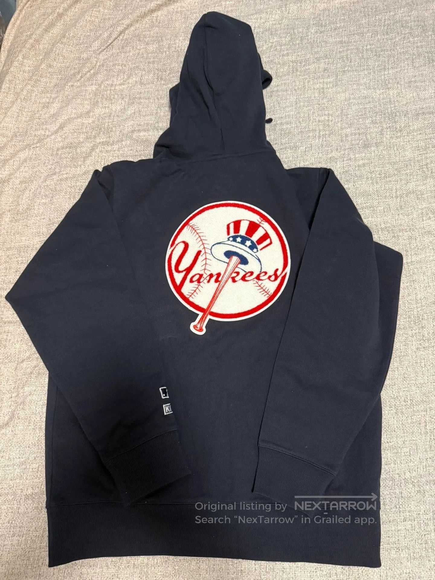 Kith Blue Yankees Logo Hoodie with Hood. Size US M / EU 48-50 / 2 - 1 Thumbnail