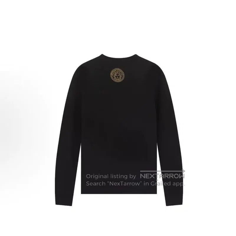 Versace Versace Black Logo Women's Long Sleeve Sweatshirt . Size XS / US 0-2 / IT 36-38 - 2 Thumbnail