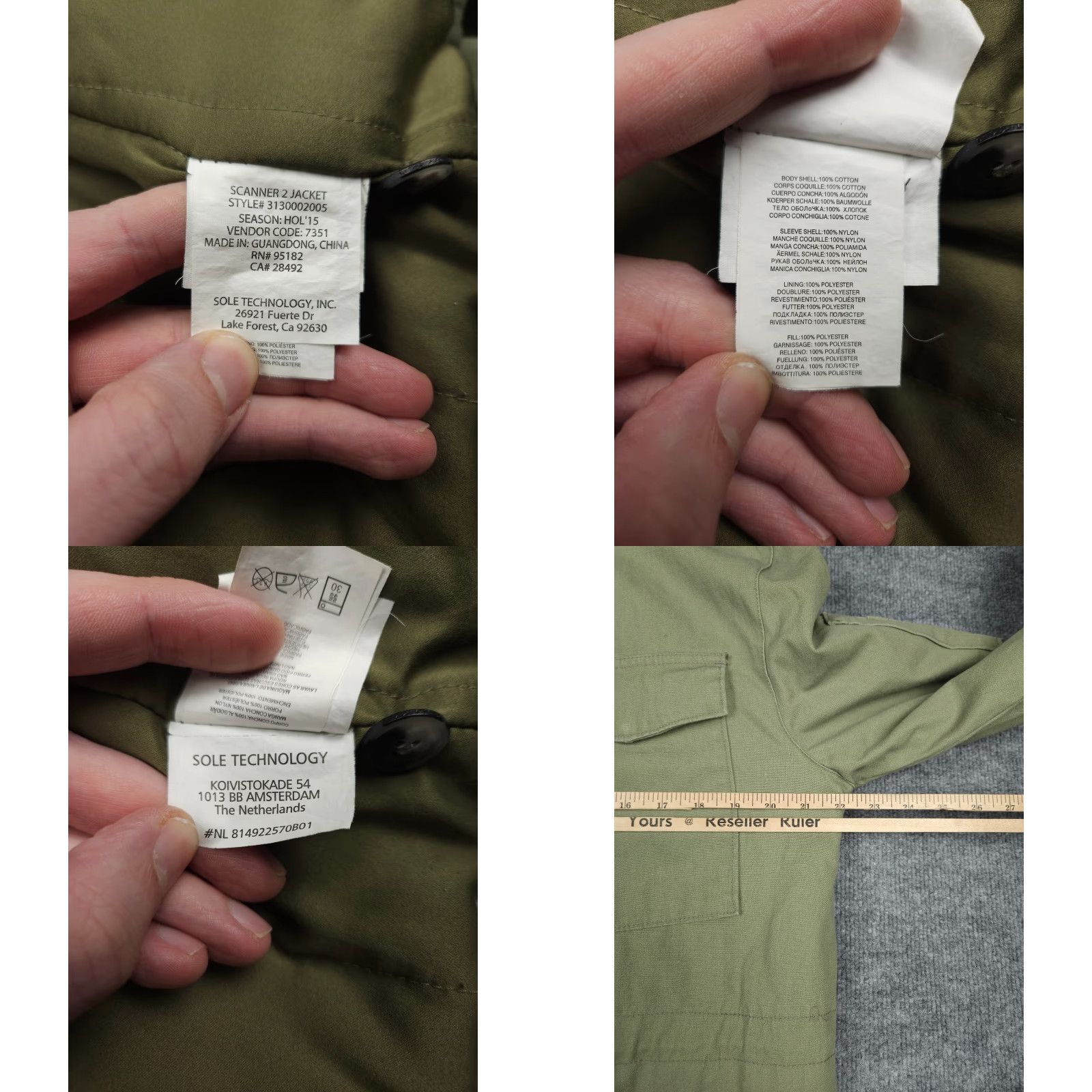 Altamont VINTAGE Altamont Scanner 2 Jacket Men's Large Green Button Chore Heavy Lined Pockets Size US L / EU 52-54 / 3 - 8 Thumbnail