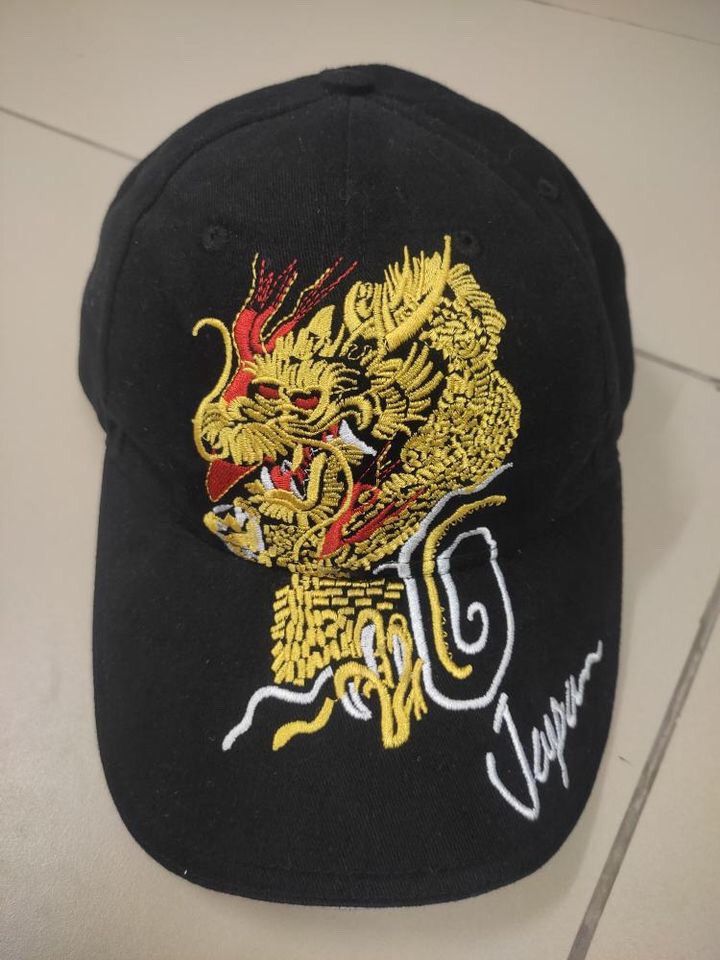 Japanese Brand × Vintage EMBROIDERY JAPAN DRAGON CAP Size ONE SIZE - 1 Thumbnail