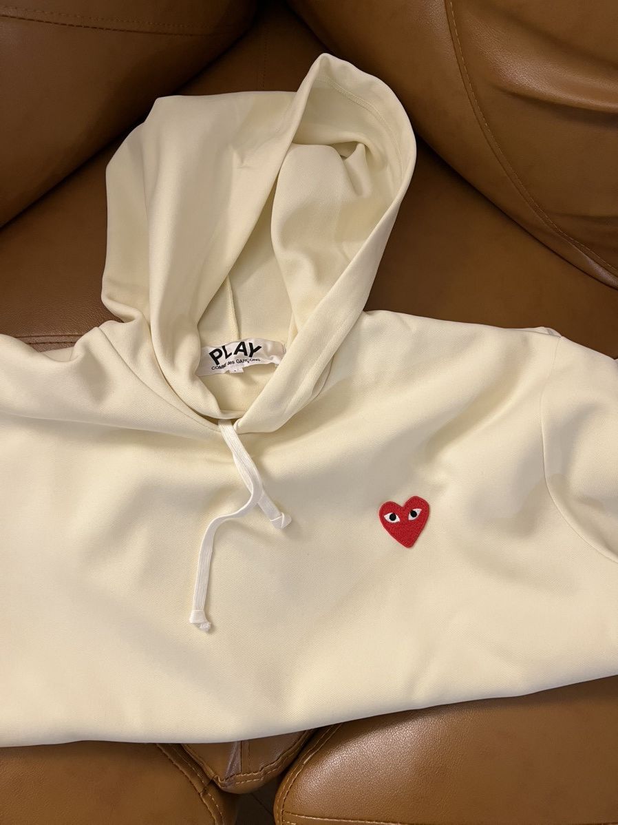 Comme des Garcons CDG Comme Des Garçons Yellow Lightweight Hoodie Size US L / EU 52-54 / 3 - 4 Thumbnail