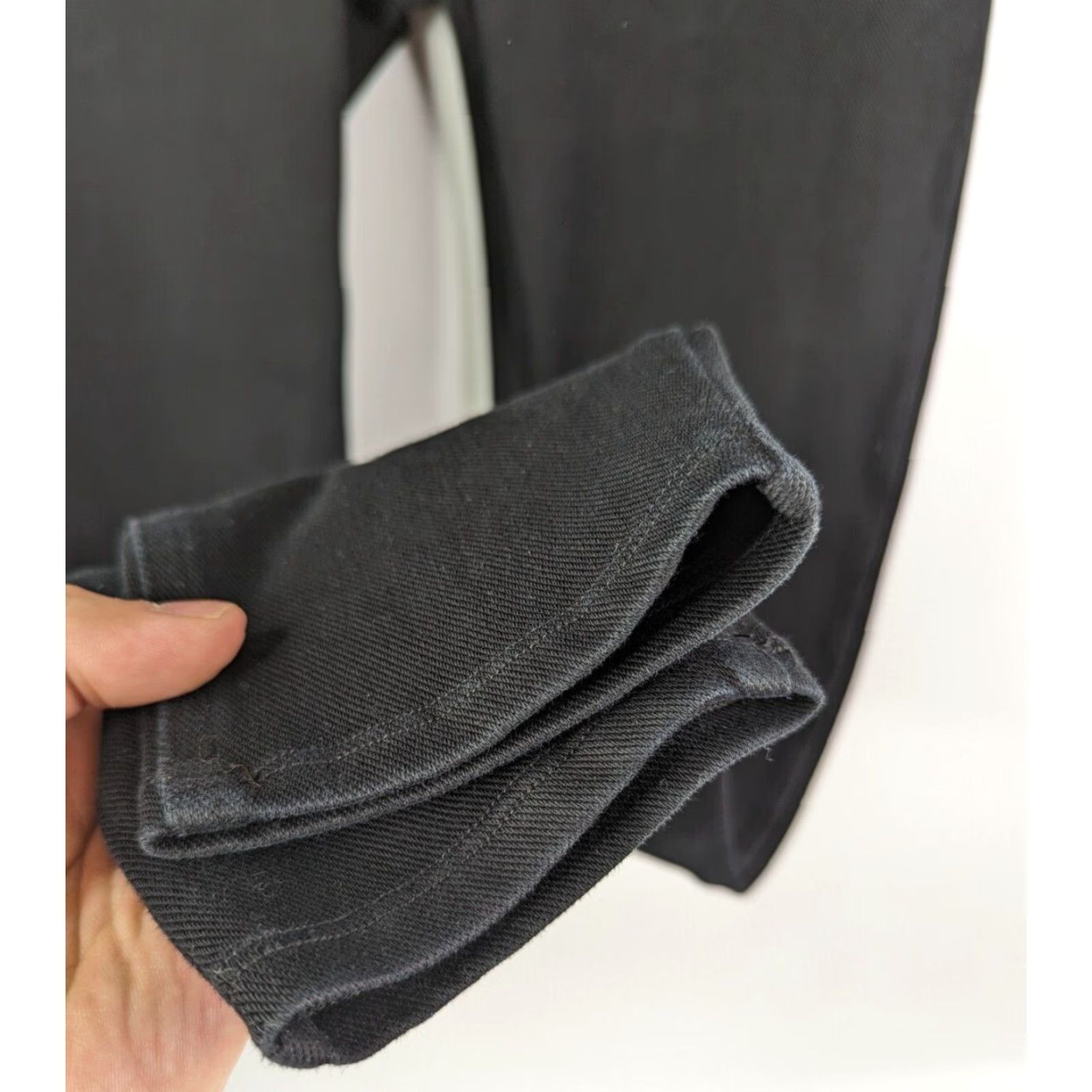 Spanx SPANX Leggings Women’s Jean-ish High Rise Stretch Twilight 20018T L Black Casual Shaping 80s Jegging Womens Size 36" / US 14 / IT 50 - 3 Thumbnail