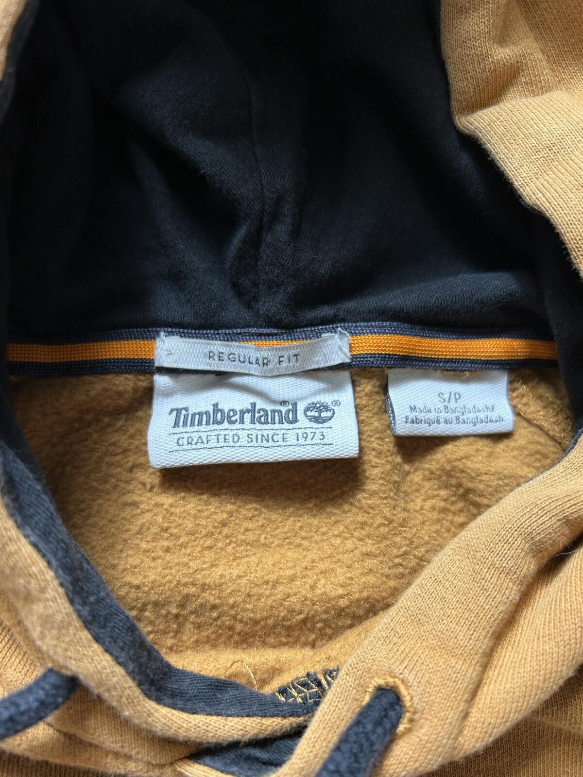 Timberland Timberland Mens Small Kennebec River Tree Logo Hoodie Wheat Size US S / EU 44-46 / 1 - 3 Thumbnail