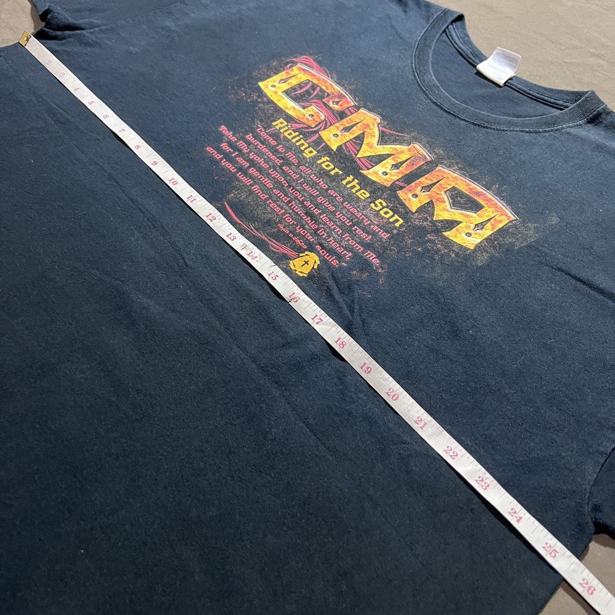 Vintage Vintage Y2K CMA Jesus God Bible Holy Tee 2XL motorcycle Size US XXL / EU 58 / 5 - 6 Thumbnail