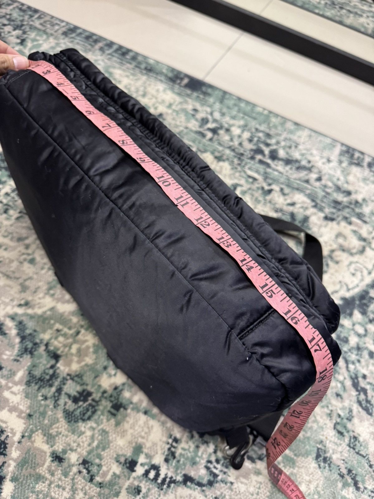 Yohji Yamamoto INED HOMME BY YOHJI YAMAMOTO NYLON MESSENGER BAG Size ONE SIZE - 5 Thumbnail