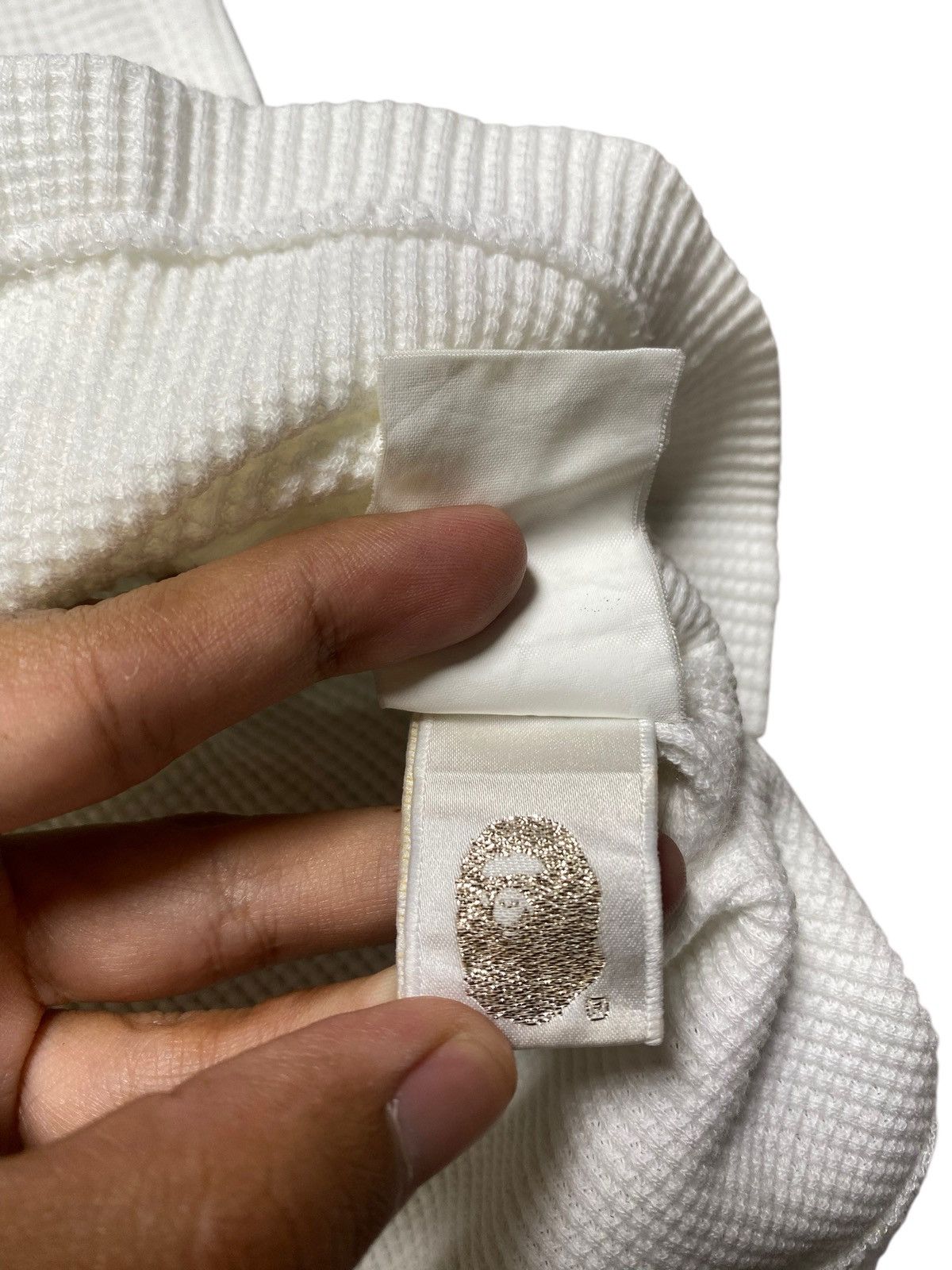 Bape VINTAGE WHITE TEE THE BATHING APE LONG SLEEVE Size US M / EU 48-50 / 2 - 10 Thumbnail
