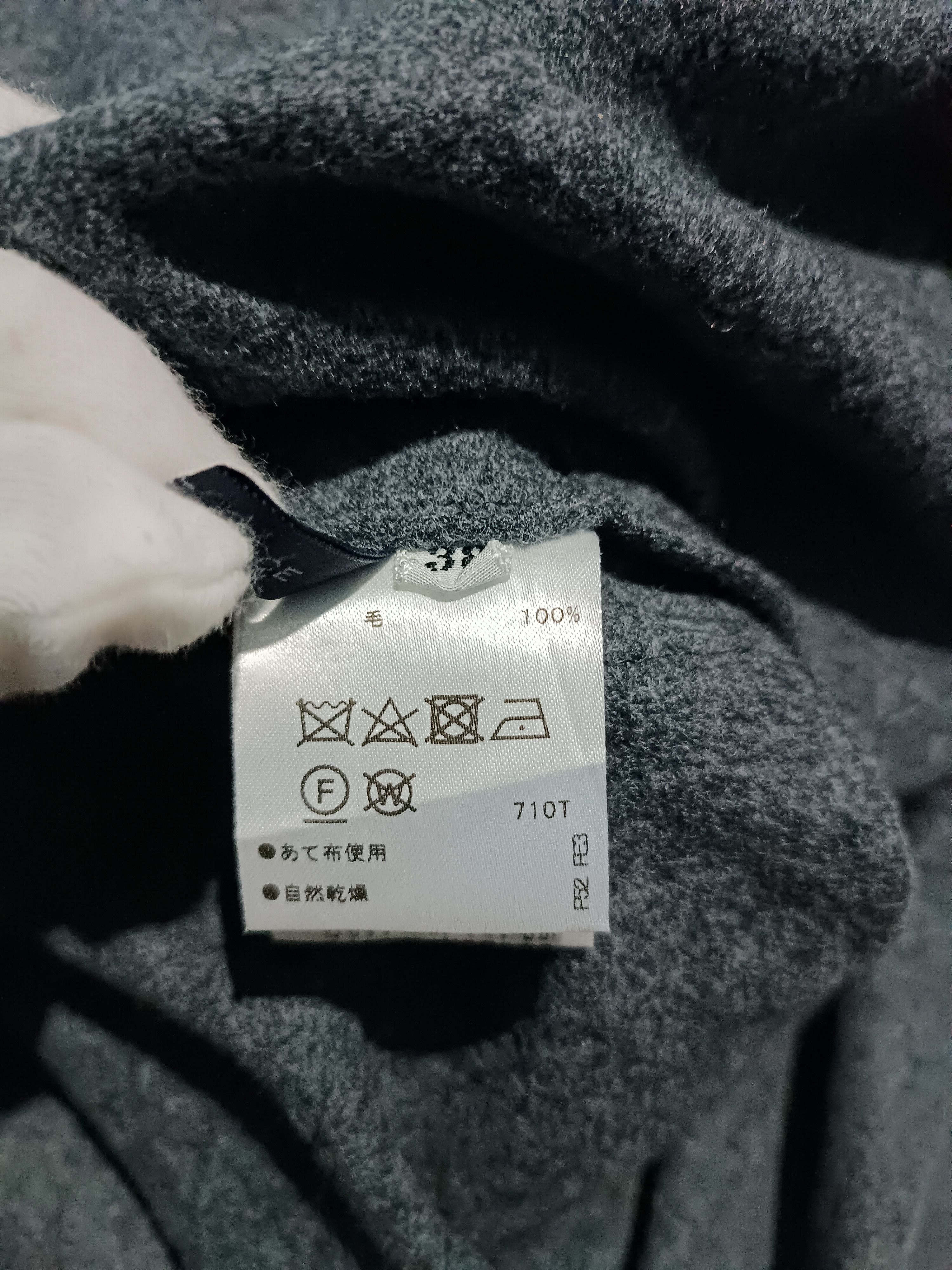 Japanese Brand Asymmetrical Hoodie 3/4 Sleeve Gray Size US L / EU 52-54 / 3 - 7 Thumbnail