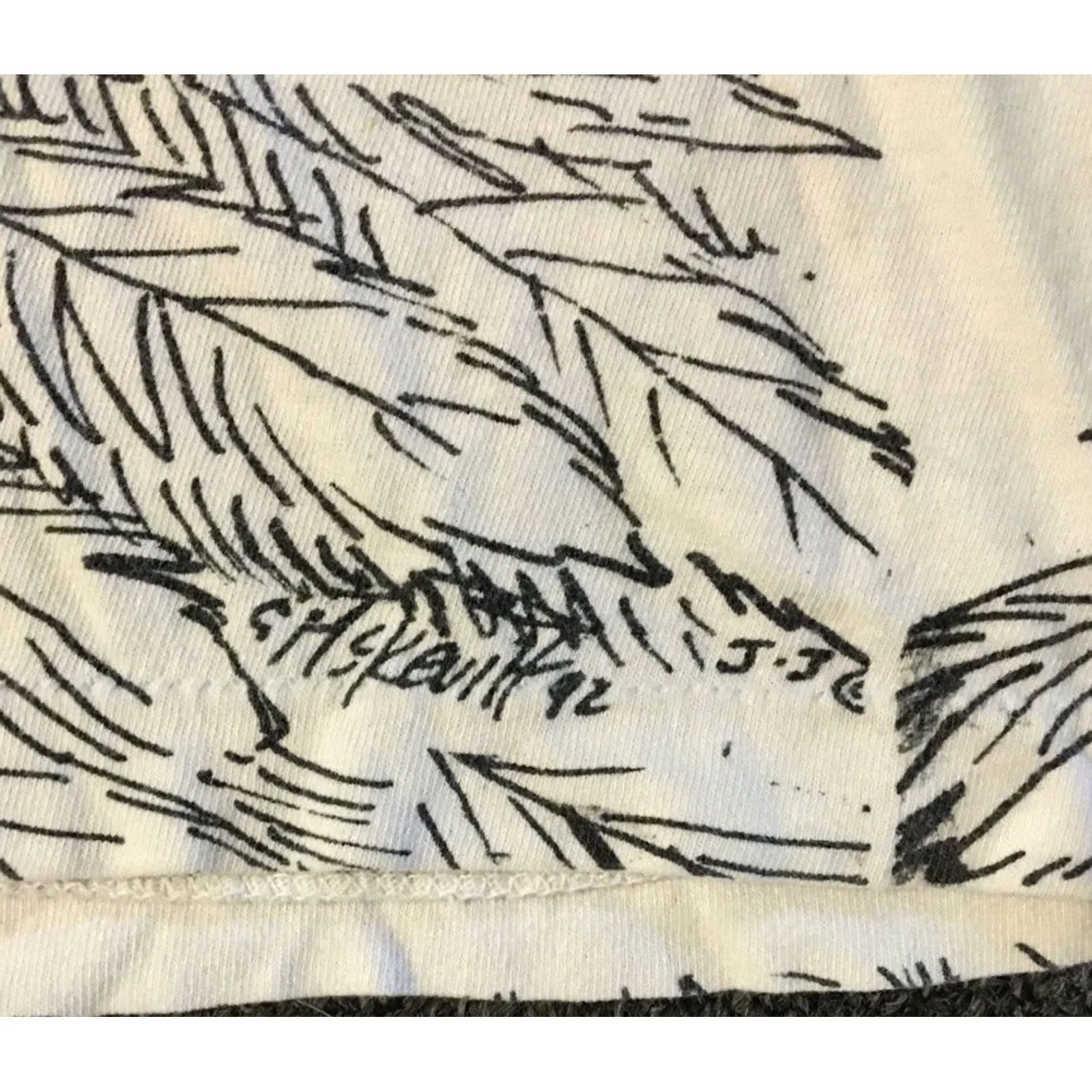 Vintage VINTAGE 90s Eagle All Over Print Faded Shirt S USA Single Stitch Nature Animal Art Grunge Biker Shirt Size US S / EU 44-46 / 1 - 4 Thumbnail