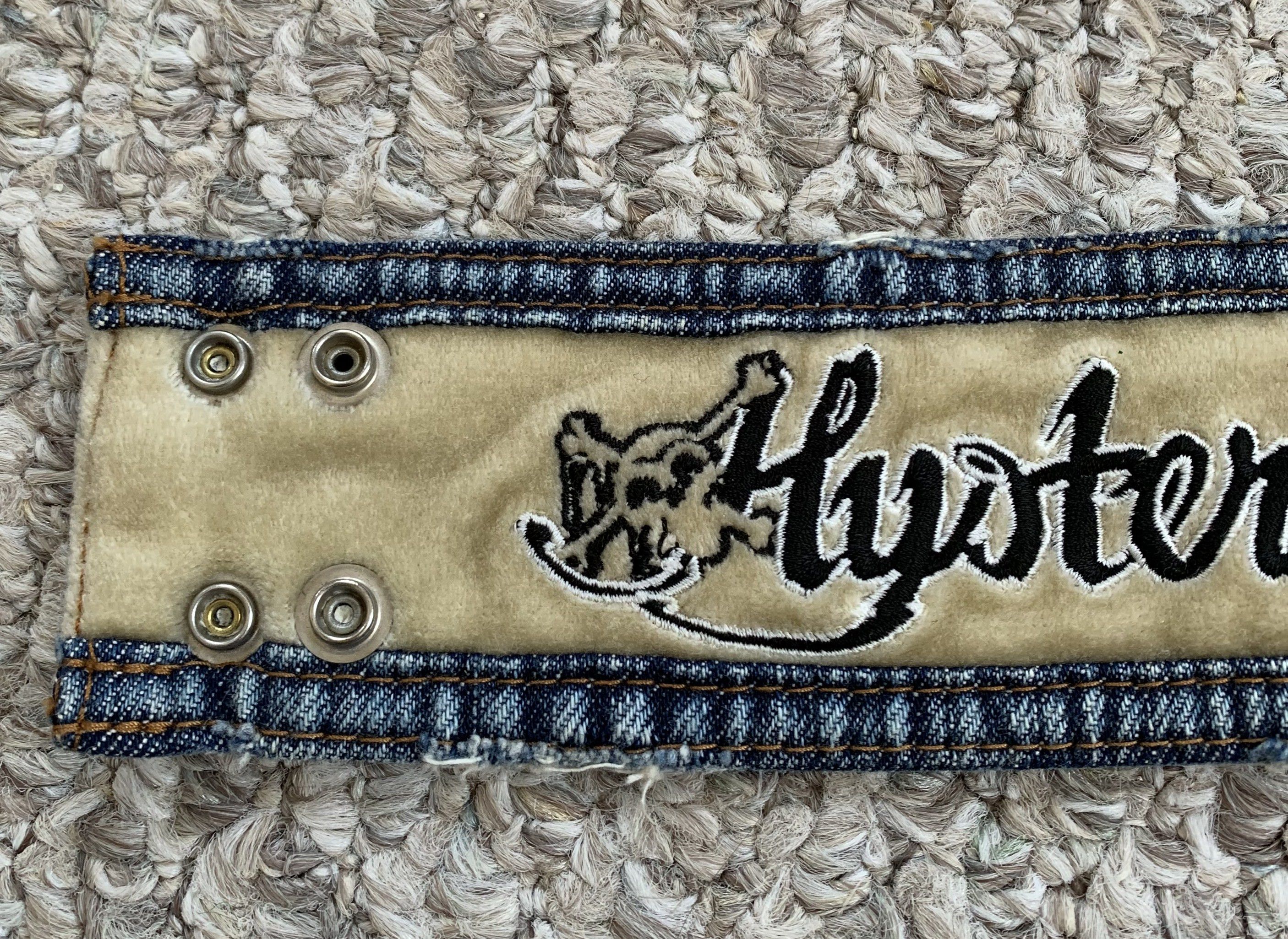 Hysteric Glamour Hysteric Glamour Reversible Denim Bracelet Size ONE SIZE - 4 Thumbnail