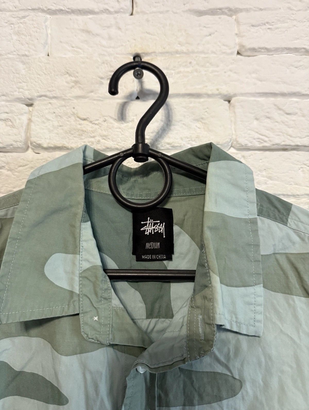 Stussy Rare Stussy Nylon Camo Shirt Sz M Size US M / EU 48-50 / 2 - 4 Thumbnail