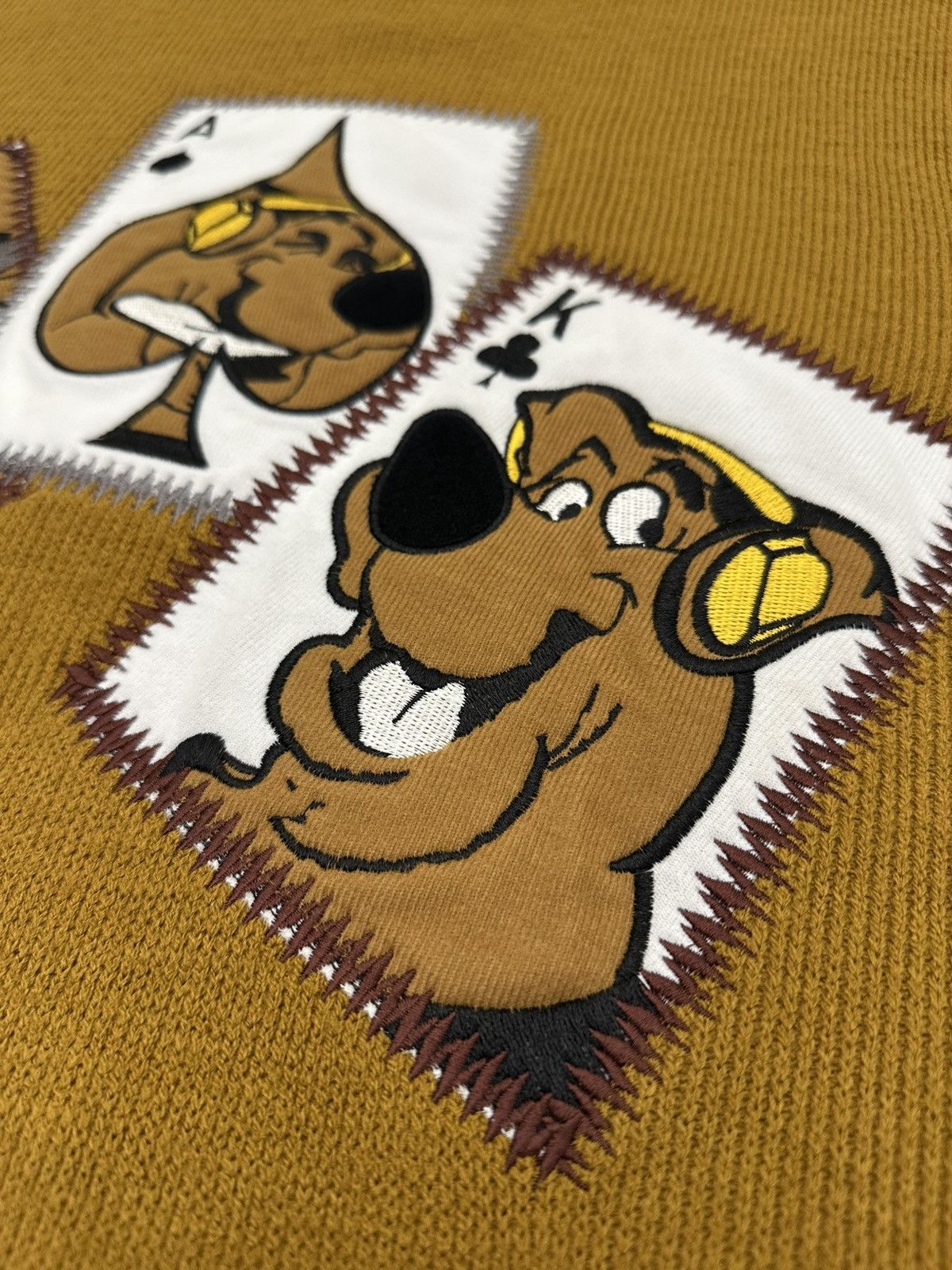 Cartoon Network Vintage 90s Godbody Junior Golden Brown Sweater Scooby Doo Size US M / EU 48-50 / 2 - 11 Thumbnail