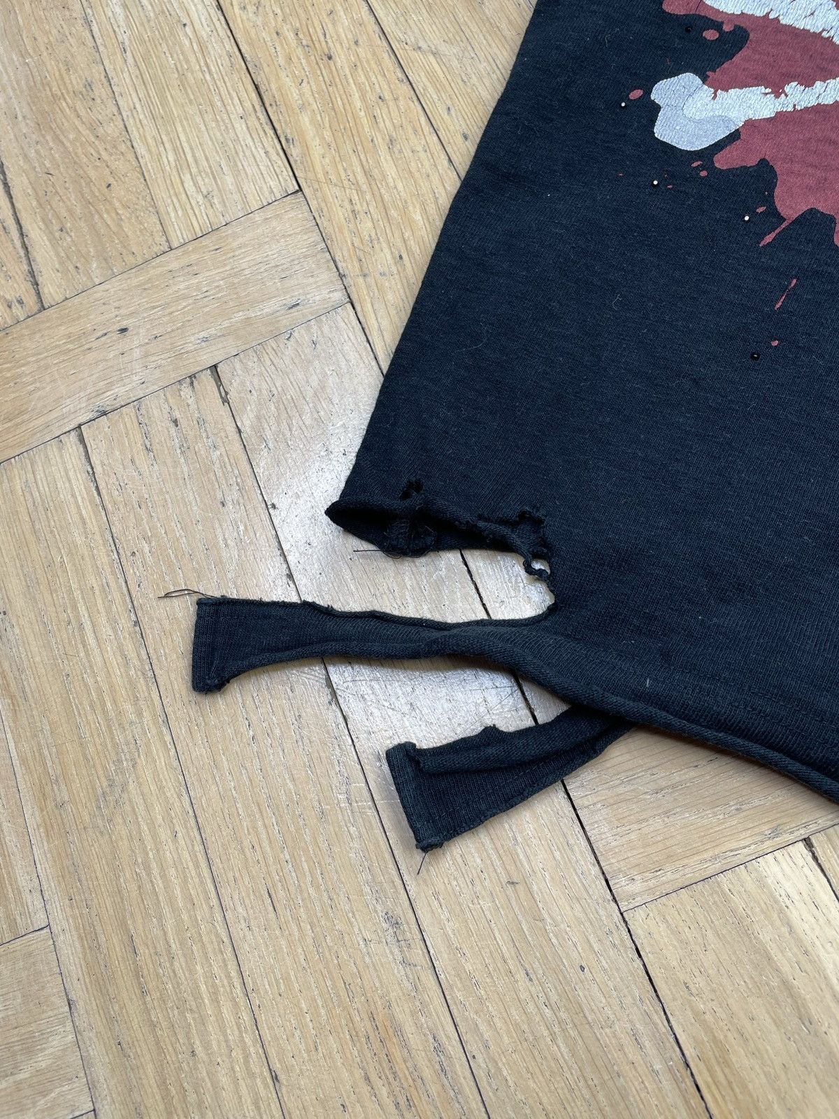 Mastermind Japan 32/100❗️MASTERMIND x YOBOSS SKULL DISTRESSED TEE Size US M / EU 48-50 / 2 - 8 Thumbnail