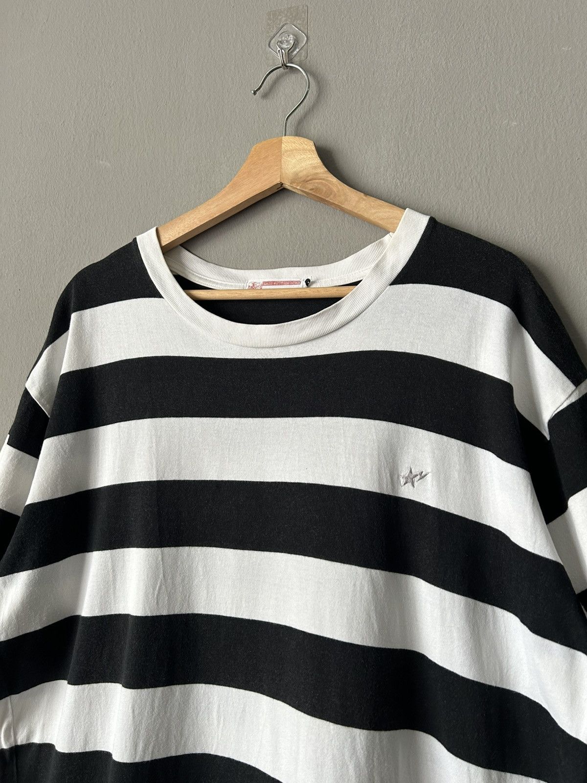 Bape Bape Star Stripe Tshirt Size US XL / EU 56 / 4 - 4 Thumbnail