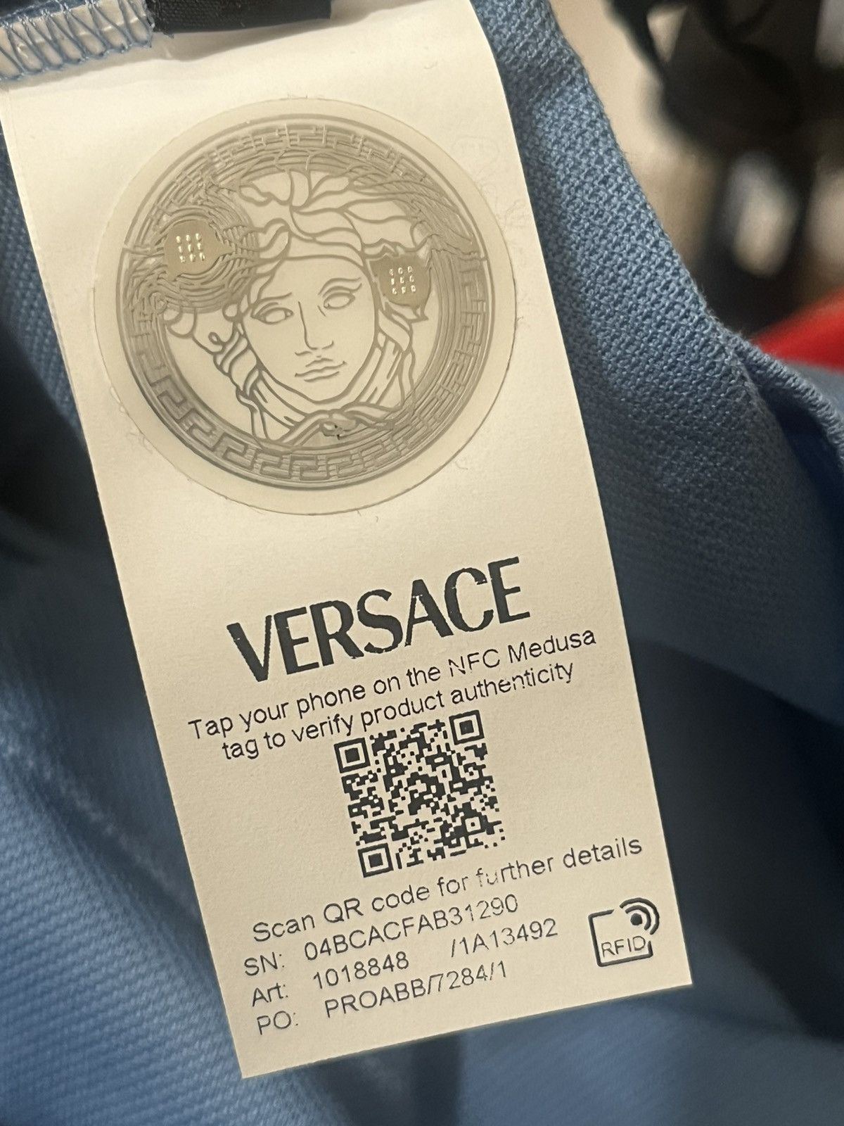 Versace Versace Polo Sz XL Size US XL / EU 56 / 4 - 12 Thumbnail