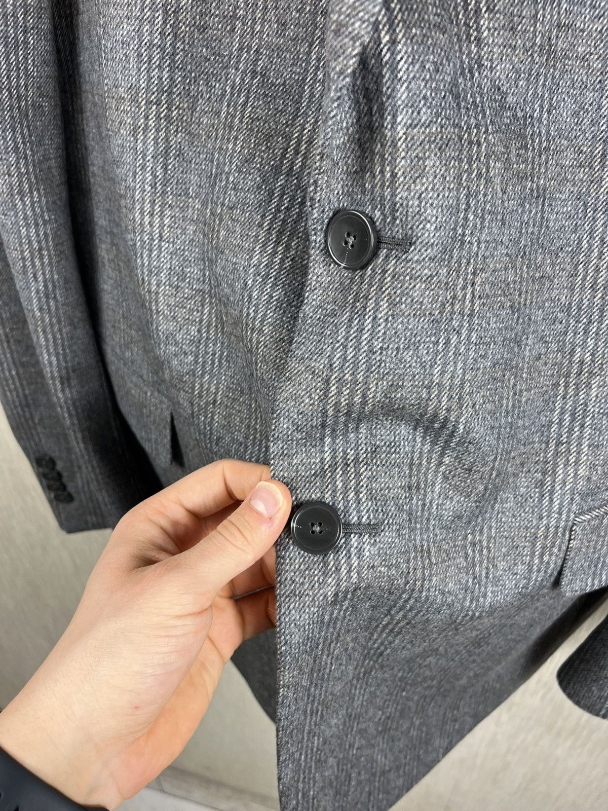 Ermenegildo Zegna × Z Zegna Ermenegildo Z Zegna city wool angora blazer jacket patterned Size 48R - 14 Thumbnail