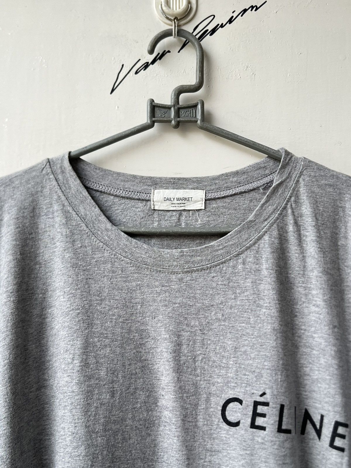 Japanese Brand Daily Market Seoul Market Grey T-shirt Size US XXL / EU 58 / 5 - 11 Thumbnail