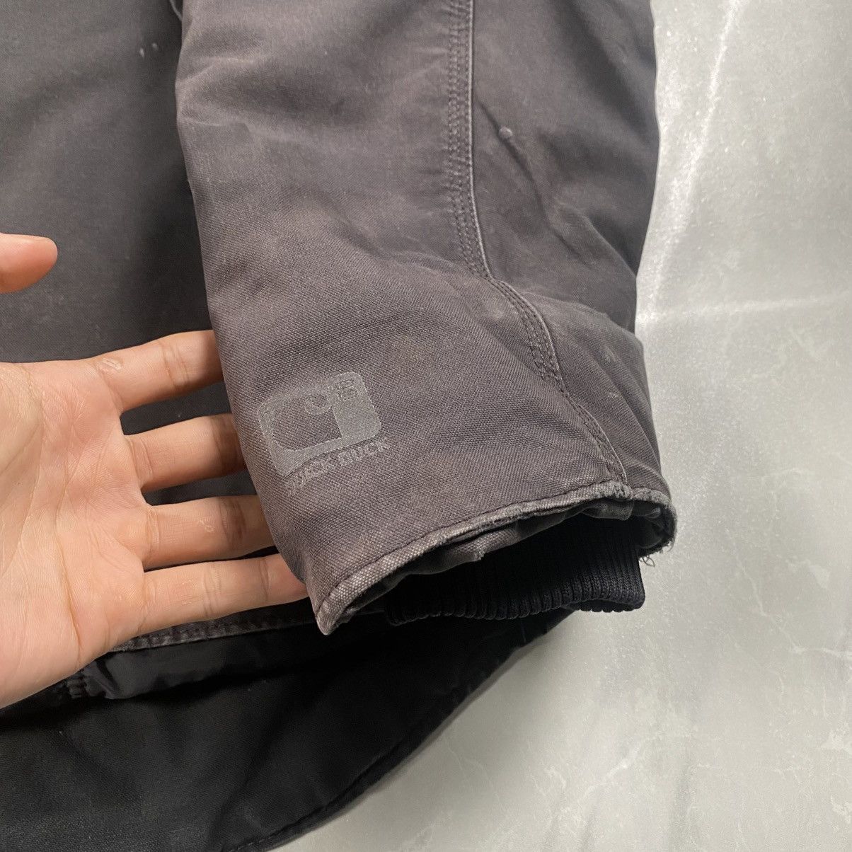 Carhartt Grail Vintage Carhartt Quick Duck Sunfaded Distressed Jacket Size US XL / EU 56 / 4 - 2 Thumbnail