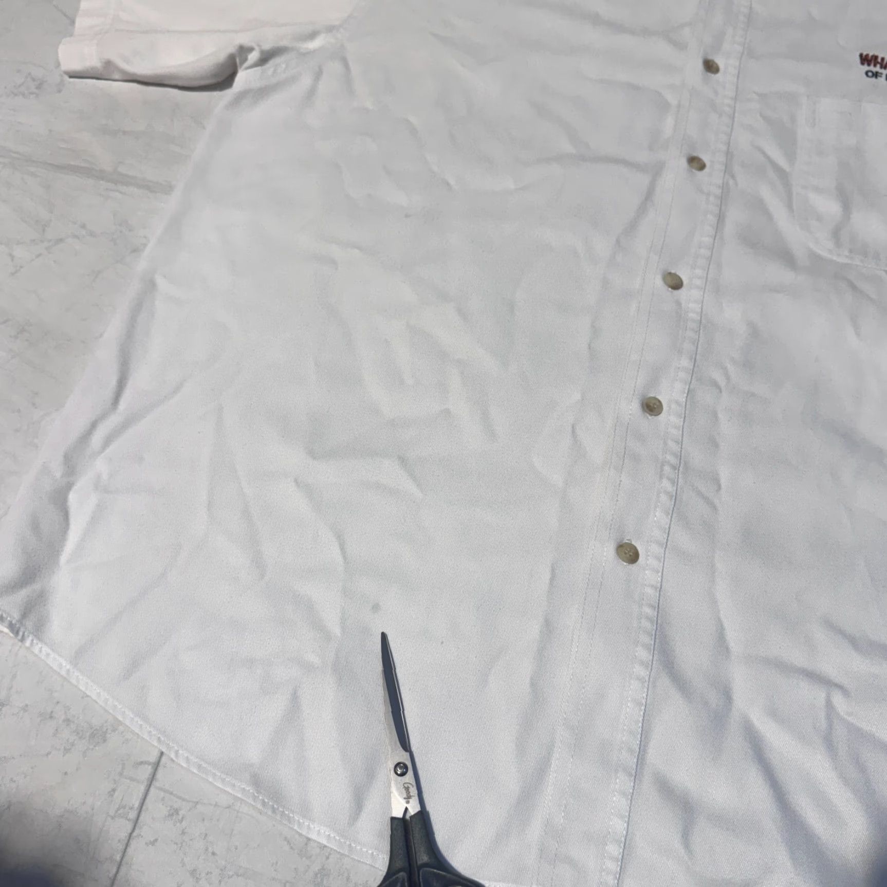 Vintage VINTAGE Whataburger Shirt Short Sleeve Button-Up XL White Logo Embroidered Men Button-Down Classic Casual Size US XL / EU 56 / 4 - 3 Thumbnail