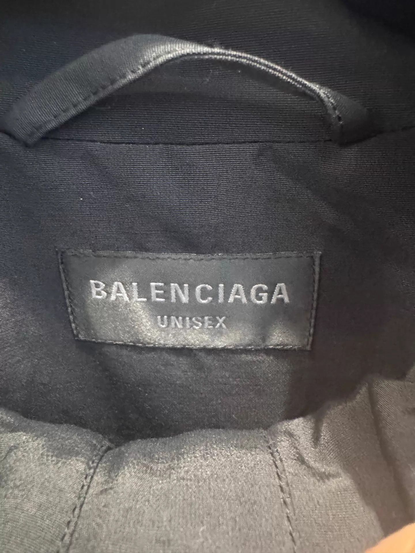 Balenciaga Balenciaga Minimal Black Zip-Up Jacket M Size M / US 6-8 / IT 42-44 - 5 Thumbnail