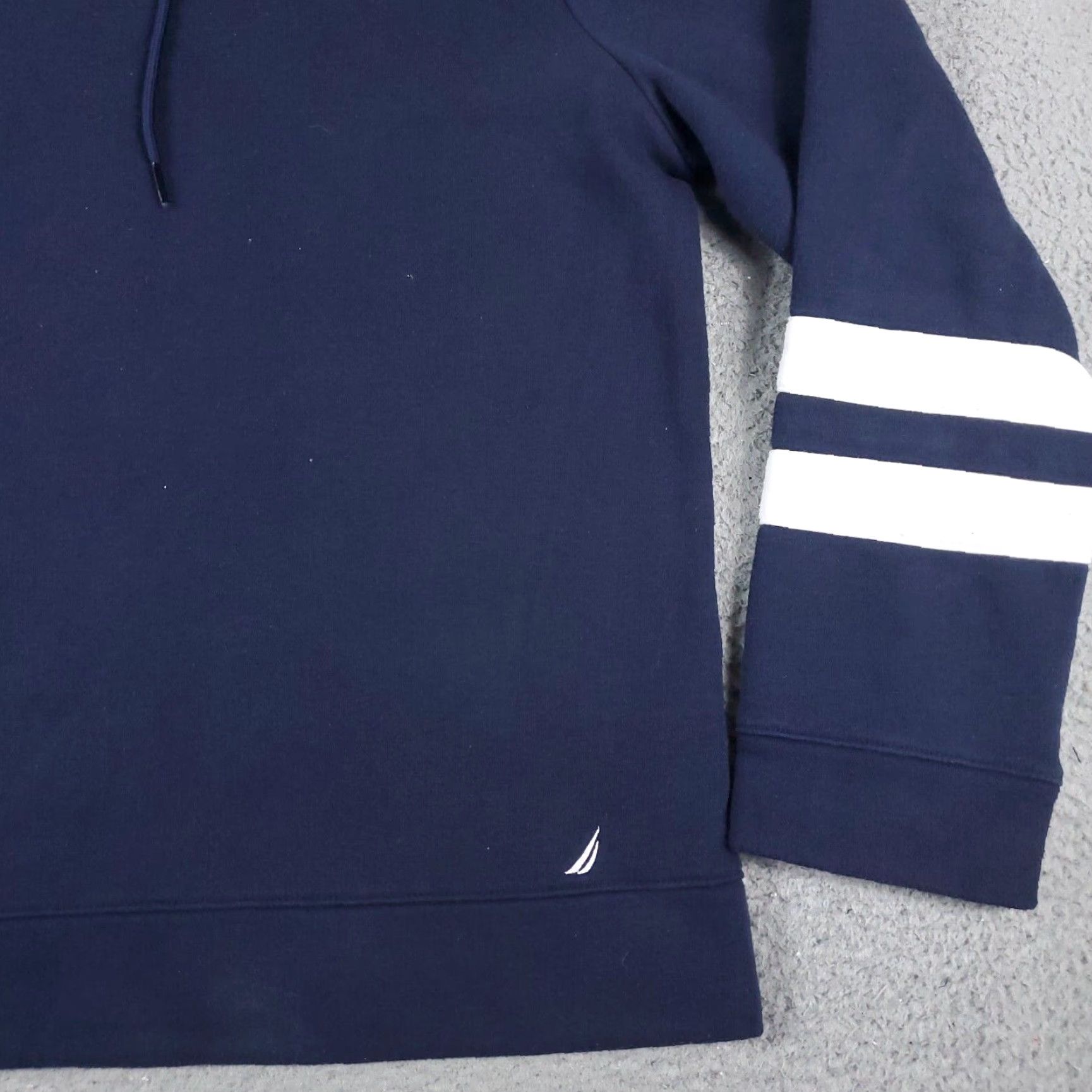 Nautica Nautica Sweater Womens Size Large Blue Pullover Hoodie Sweatshirt Ladies Size L / US 10 / IT 46 - 5 Thumbnail