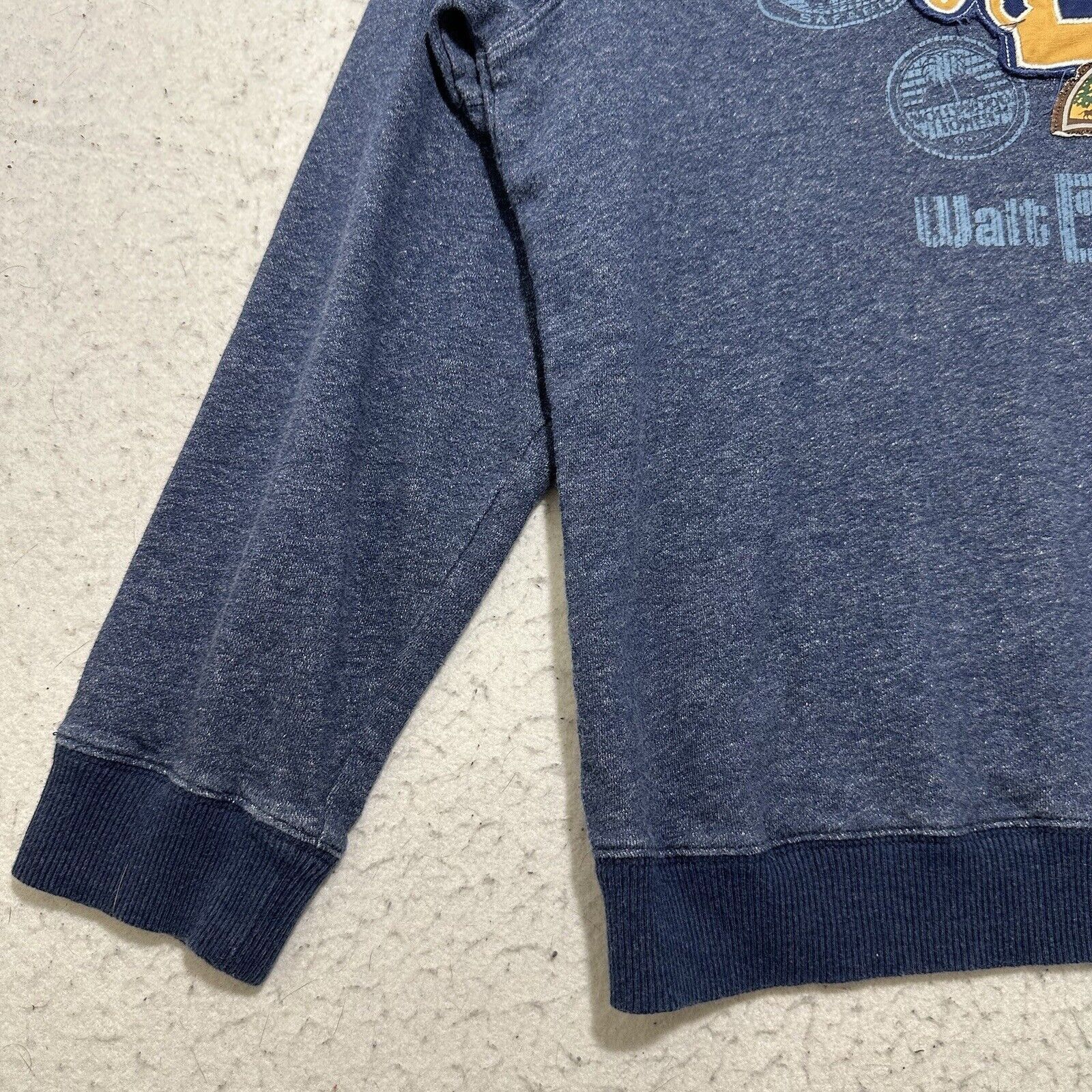 Disney Disney Large Crewneck Sweater '71 Patch Crewneck Navy Blue Size US L / EU 52-54 / 3 - 6 Thumbnail