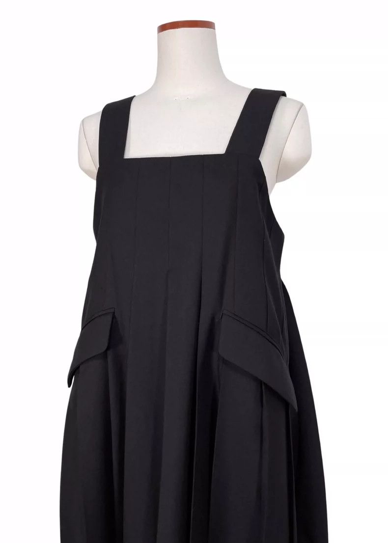 Comme des Garcons Comme Des Garcons Pleated wool suspender dress Size S / US 4 / IT 40 - 6 Thumbnail