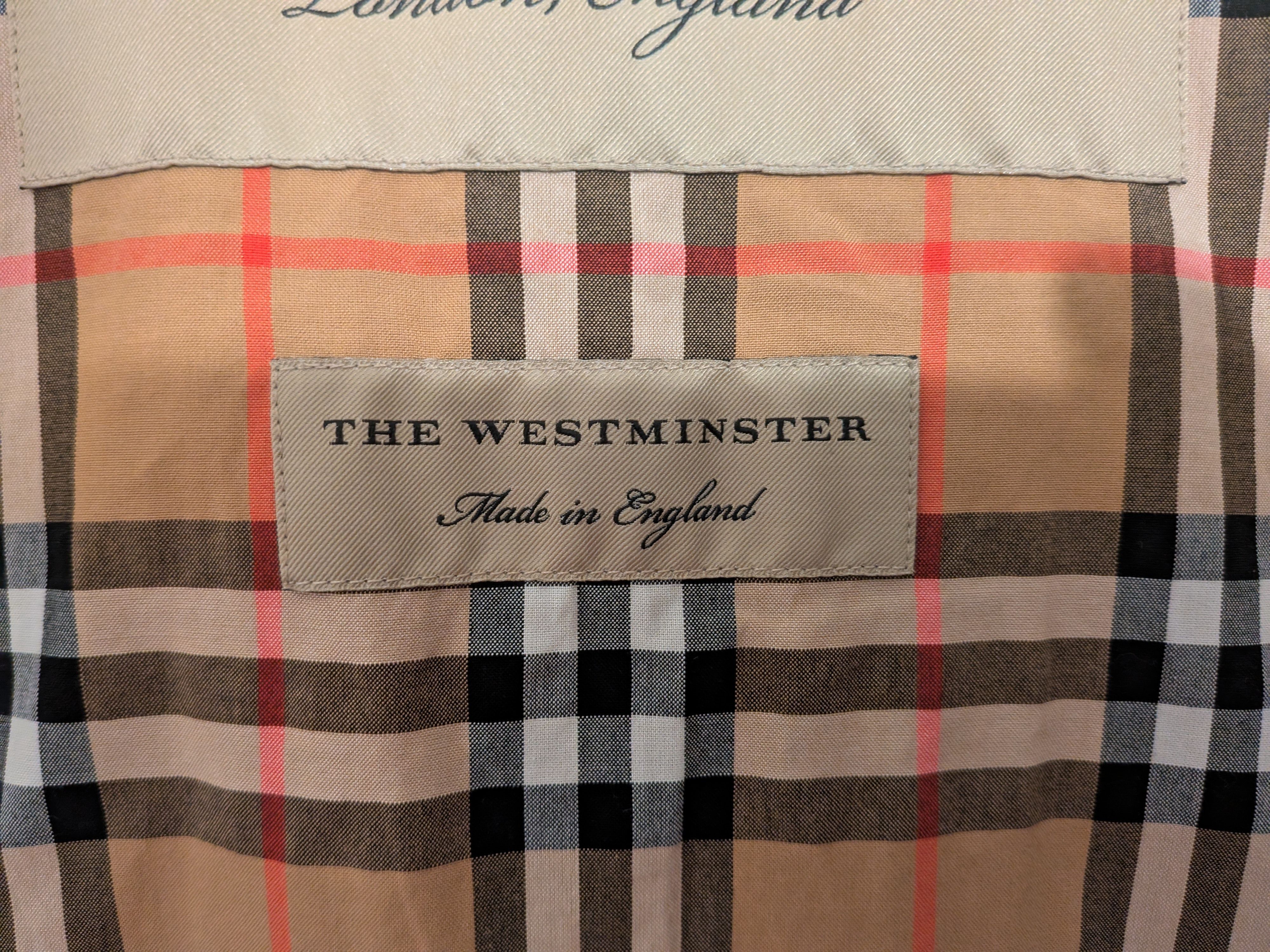 Burberry 2023 Green Burberry Westminster Trench Coat Size US XXL / EU 58 / 5 - 4 Thumbnail