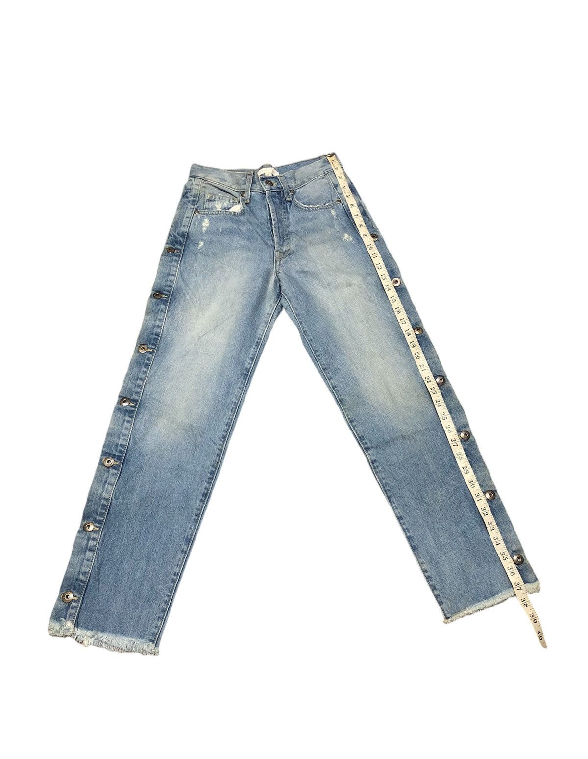 Designer × Jonathan Simkhai × Vintage Vintage Jonathan Simkhai Denim Jeans (unisex) Size 28" / US 6 / IT 42 - 11 Thumbnail