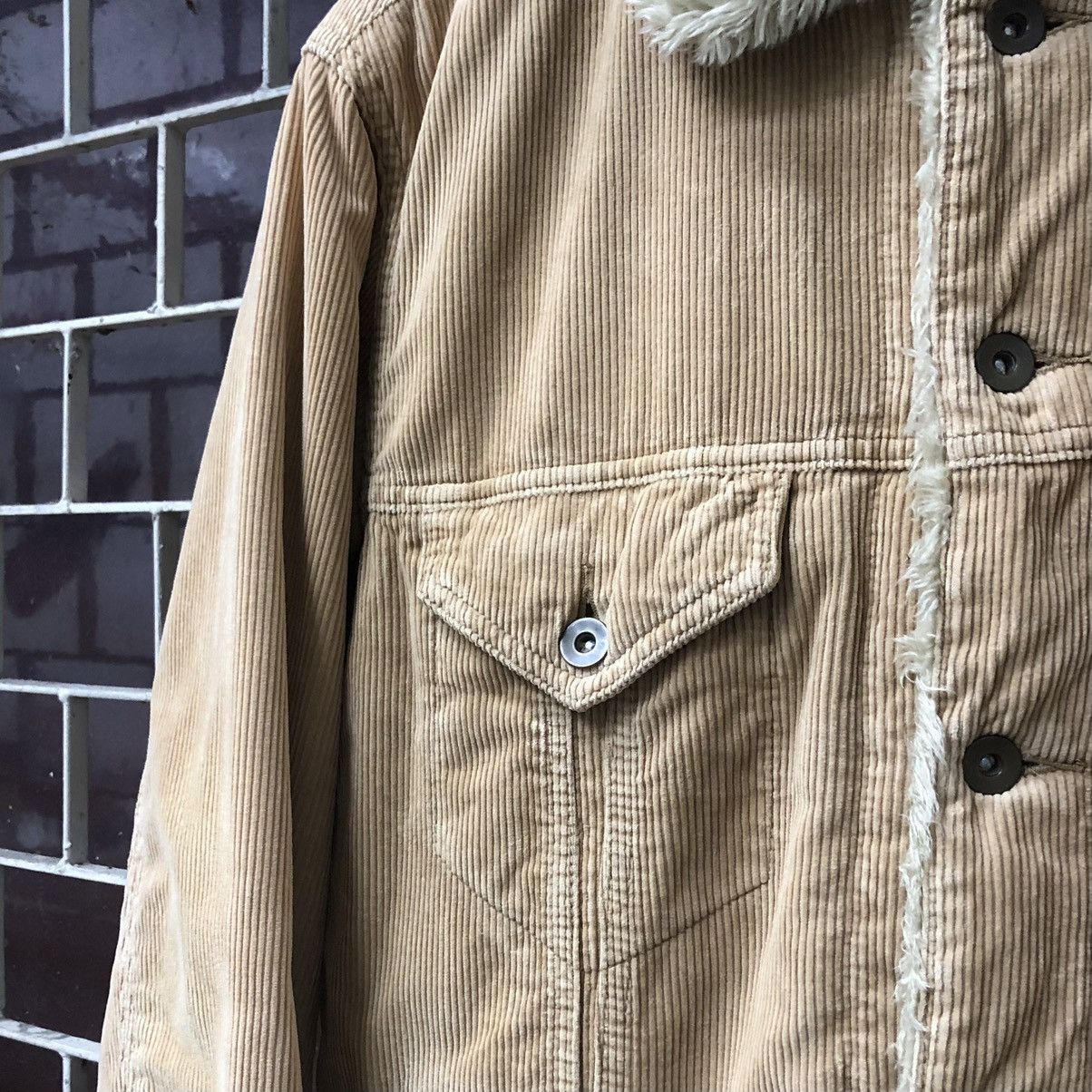 Uniqlo Vintage Uniqlo Corduroy Trucker Jacket Size US L / EU 52-54 / 3 - 6 Thumbnail