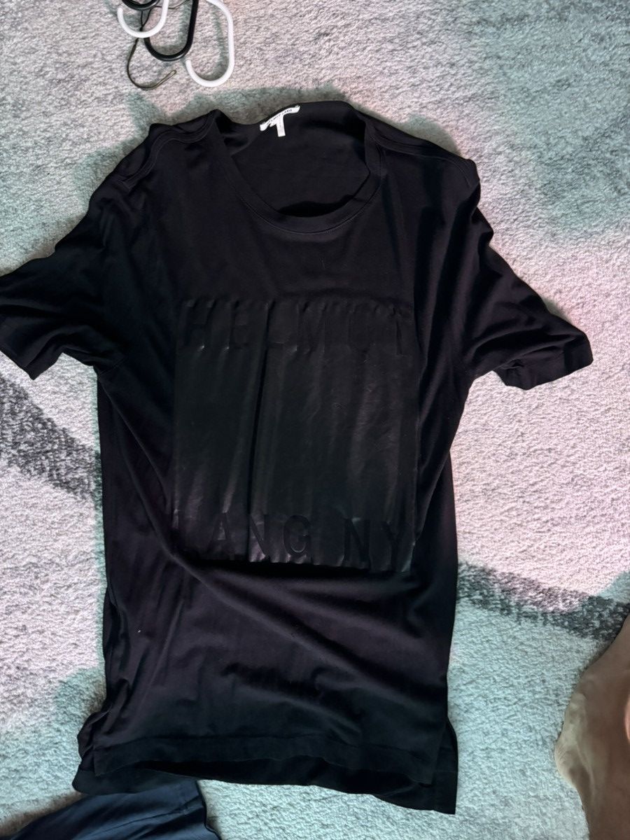 Helmut Lang Helmut Lang Logo Shirt Size US S / EU 44-46 / 1 - 1 Thumbnail