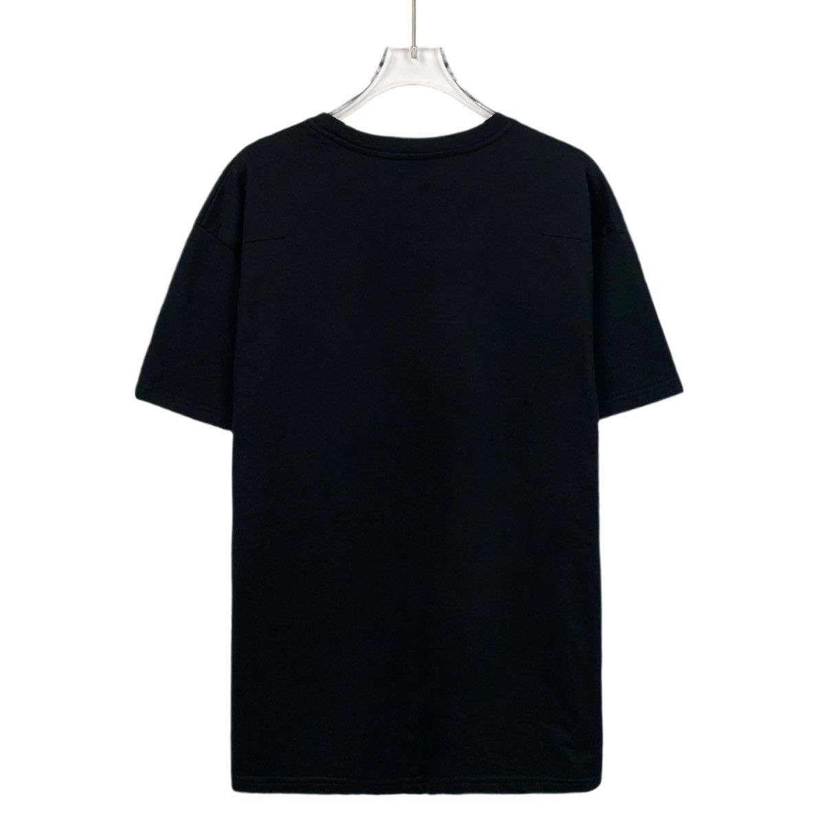 Saint Laurent Paris Saint Laurent Black Shark Print Short Sleeve T-Shirt K26WX Size L / US 10 / IT 46 - 2 Thumbnail