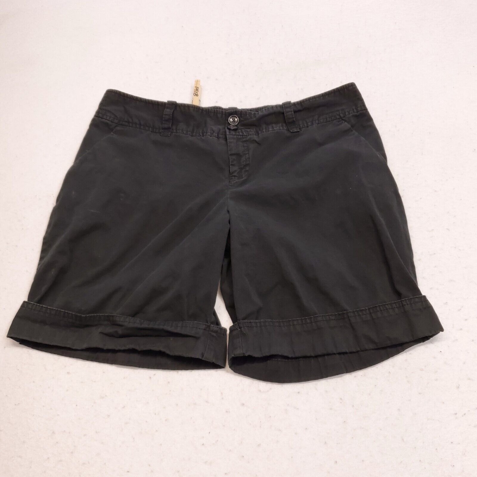 Mossimo Mossimo Stretch Chino Short Shorts Womens Size 12 Black Size 36" / US 14 / IT 50 - 2 Thumbnail