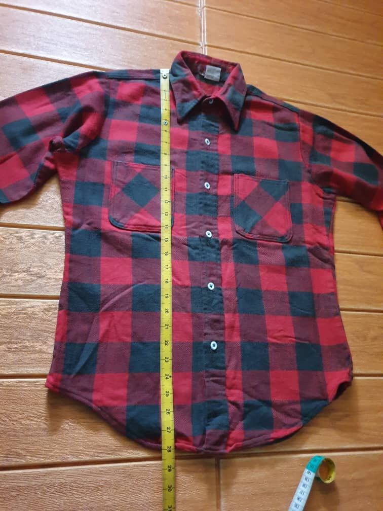 Big Mac 💥Big Mac Checkered red retro chambray shirt Size US M / EU 48-50 / 2 - 7 Thumbnail