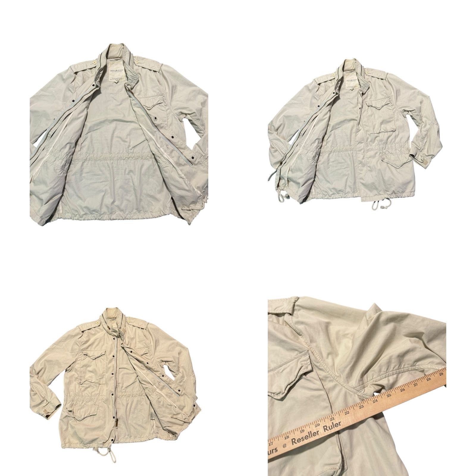 Ralph Lauren VINTAGE Ralph Lauren Denim & Supply M-65 Field Jacket XL White Logo Back Military Coat Men Size US XL / EU 56 / 4 - 9 Thumbnail