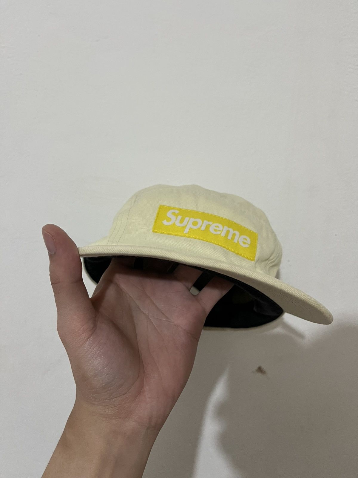 Supreme Supreme Yellow logo cap Jet Cap 5 panel Size ONE SIZE - 8 Thumbnail