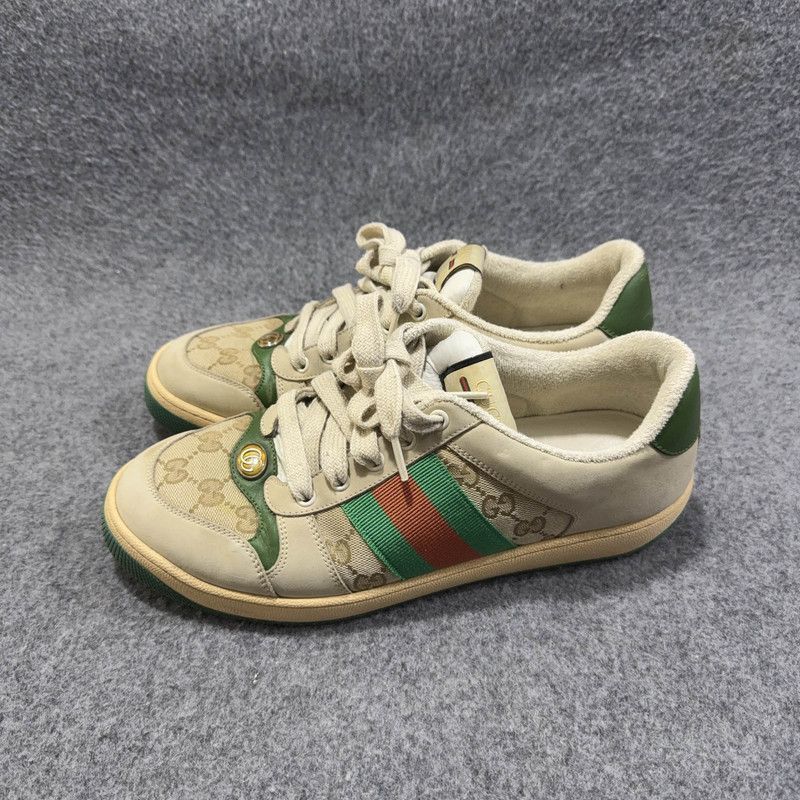 Gucci Gucci Low-Top Sneakers in Gray - Size US 9.5 / EU 42-43 - 1 Thumbnail