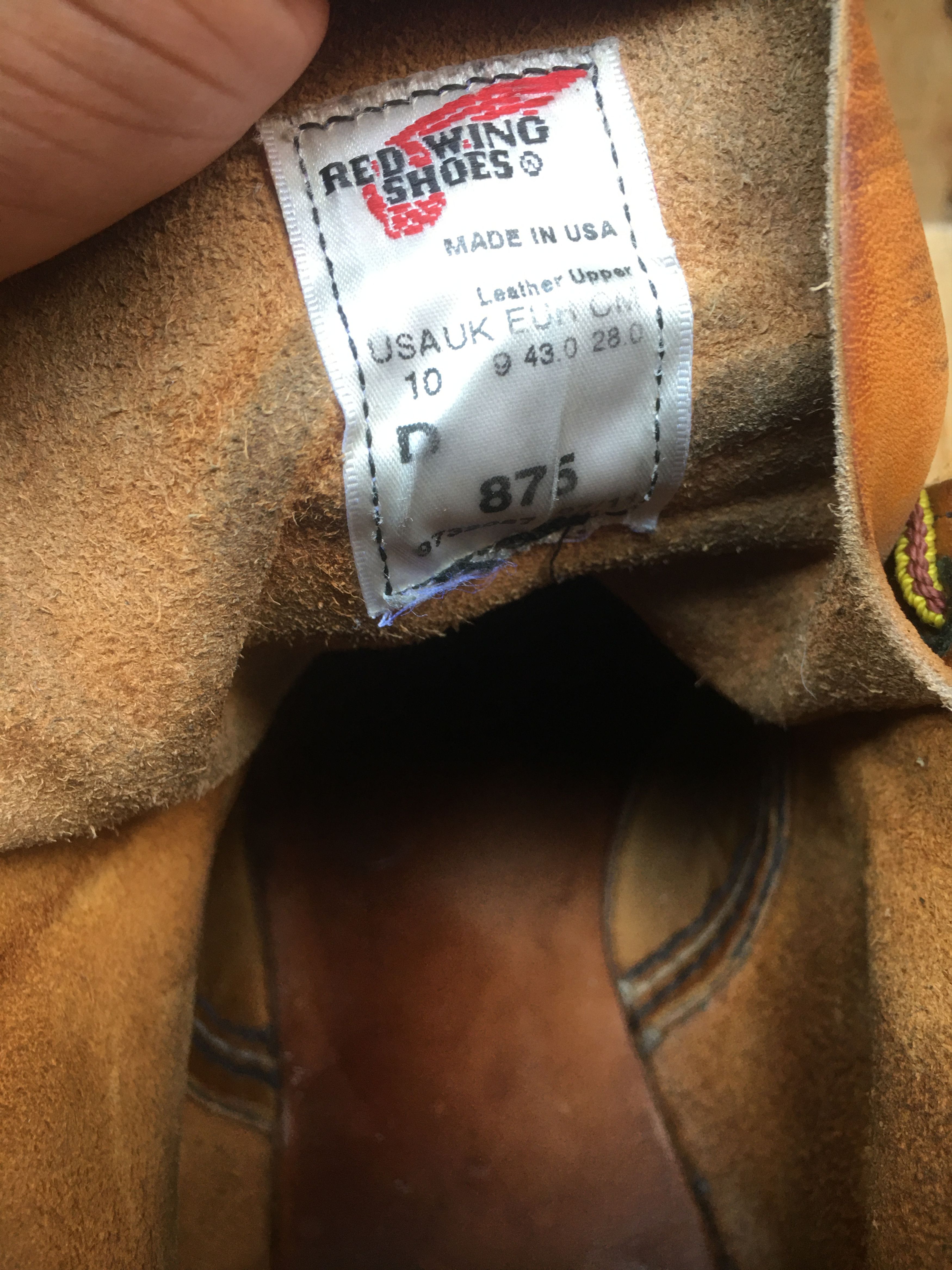 Red Wing Red Wing Heritage 875 Moc Toe Brown Boots USA 10 D| Uk 9| 43 Size US 10 / EU 43 - 18 Thumbnail