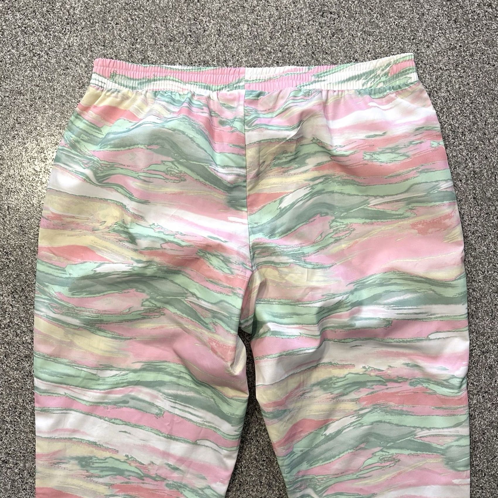 Adidas Adidas Originals Track Pants Joggers Womens Plus 2X GT4538 Marble Tie Dye Woven Size 40" / US 18 - 6 Thumbnail