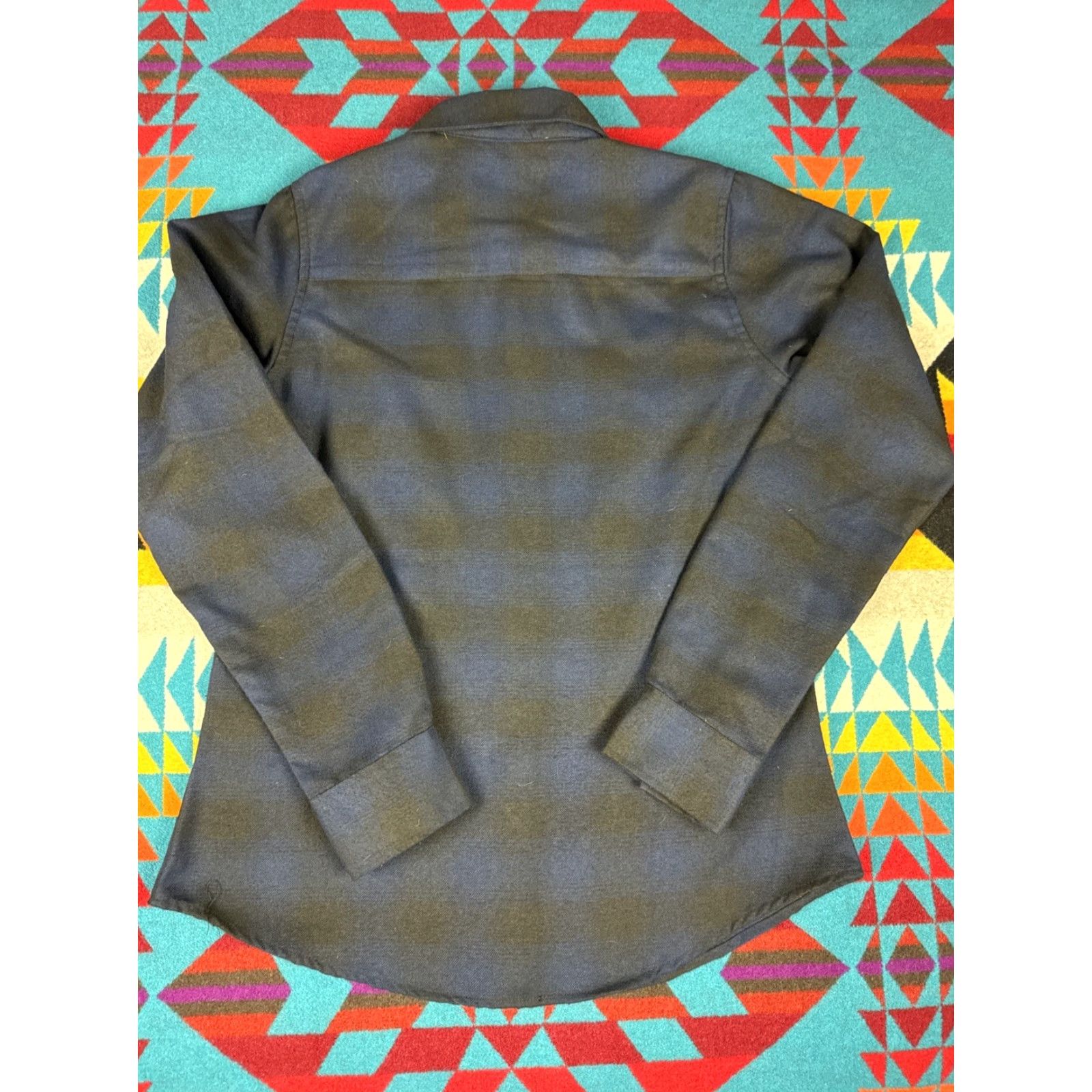 CO Dixxon Flannel Co Plaid Women’s Shirt S Small Blue Black Button-Up Shirt Womens Century? Wait no. Size S / US 4 / IT 40 - 2 Thumbnail