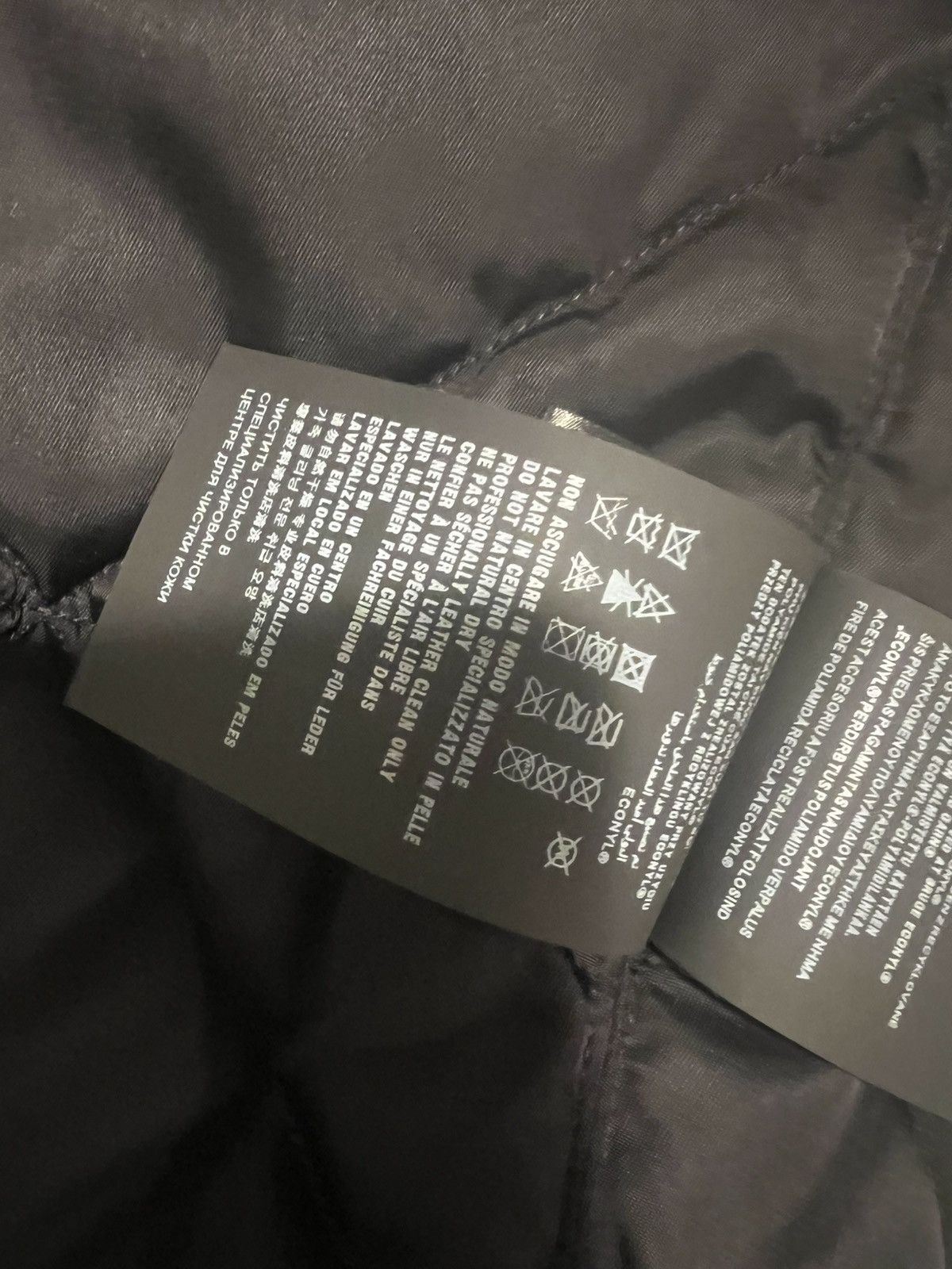 Prada Prada raf simons triangle leather jacket. S. $12500 Size US S / EU 44-46 / 1 - 6 Thumbnail
