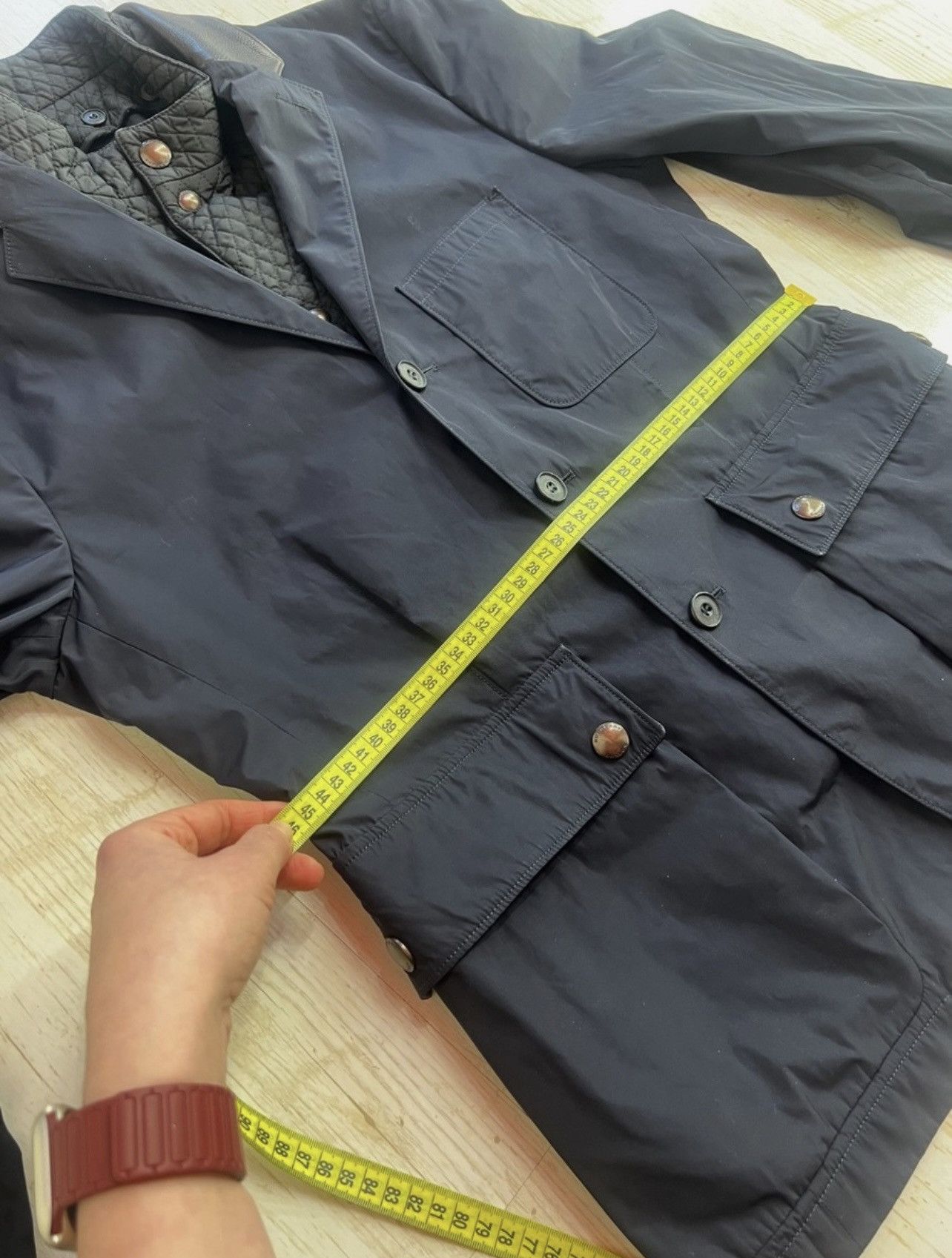 Burberry Burberry Lightweight Jacket Blazer Navy Removable Liner Size US S / EU 44-46 / 1 - 20 Thumbnail