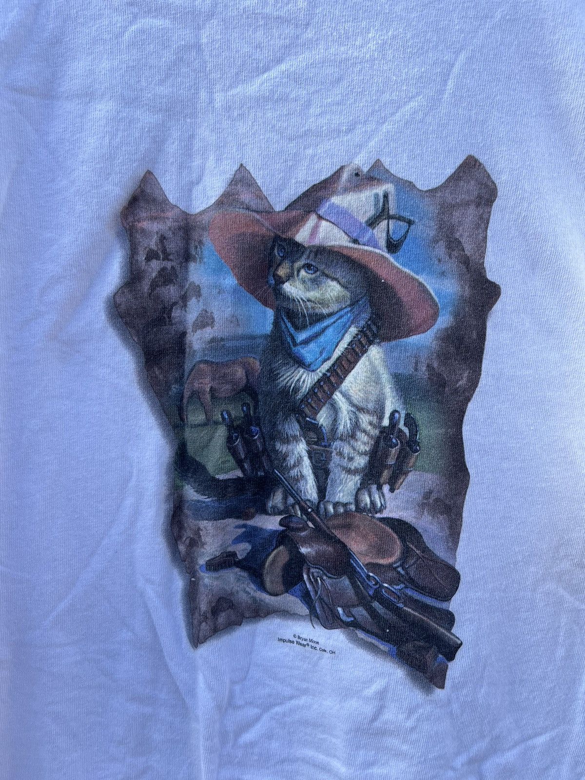 Vintage Vintage Bryan C Moon “Billy the Kid” tee Size US XL / EU 56 / 4 - 2 Thumbnail